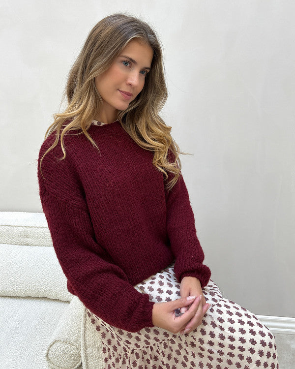 ONLY NORDIC LIFE LS O-NECK KNIT