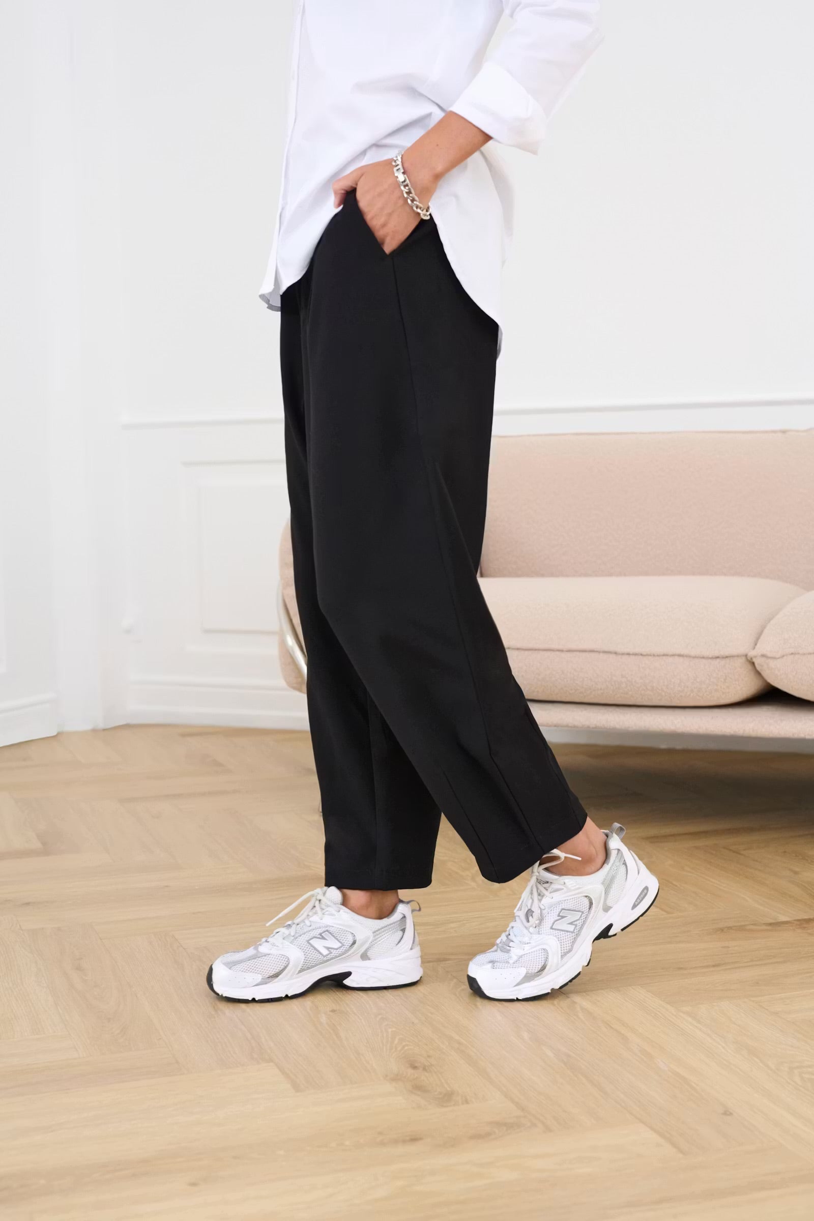 KAFFE MERLE PANTS CROPPED