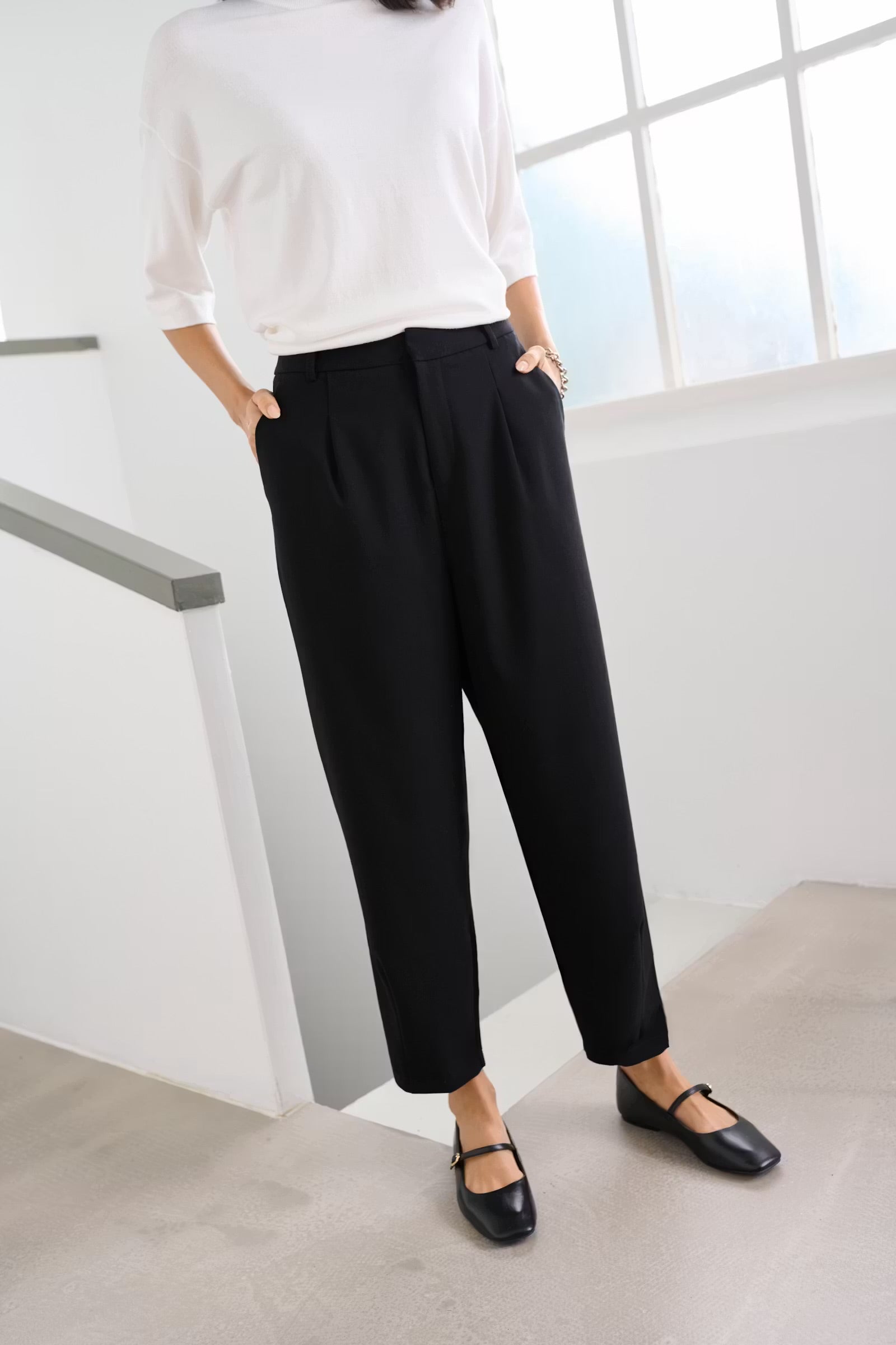 KAFFE MERLE PANTS CROPPED