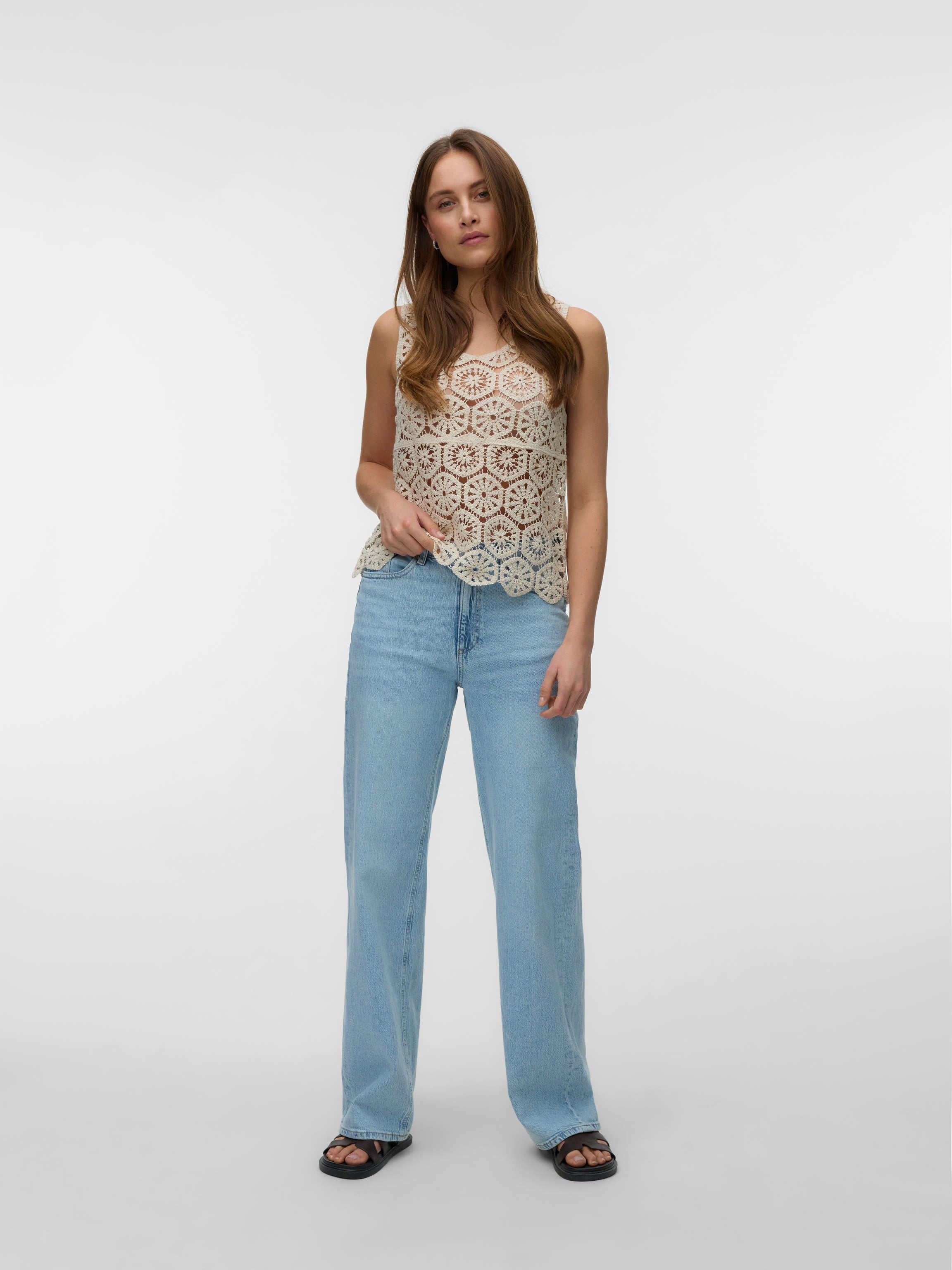 VERO MODA ELSA SL CROP TOP