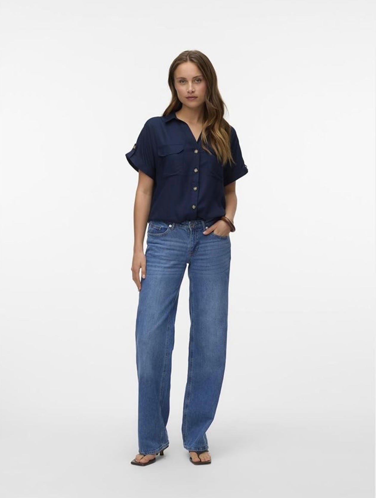 VERO MODA BUMPY S/S SHIRT