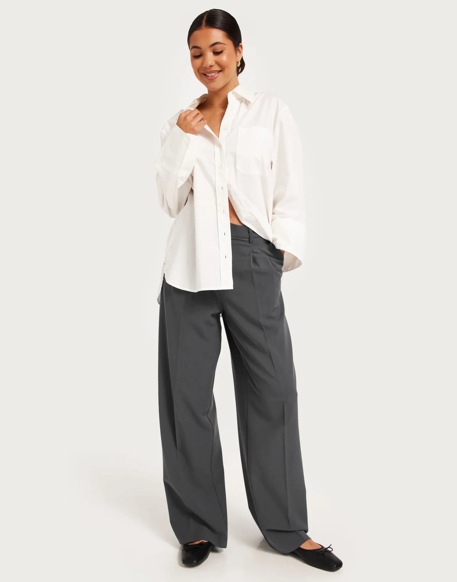 VERO MODA NILA MW WIDE DAD PANT