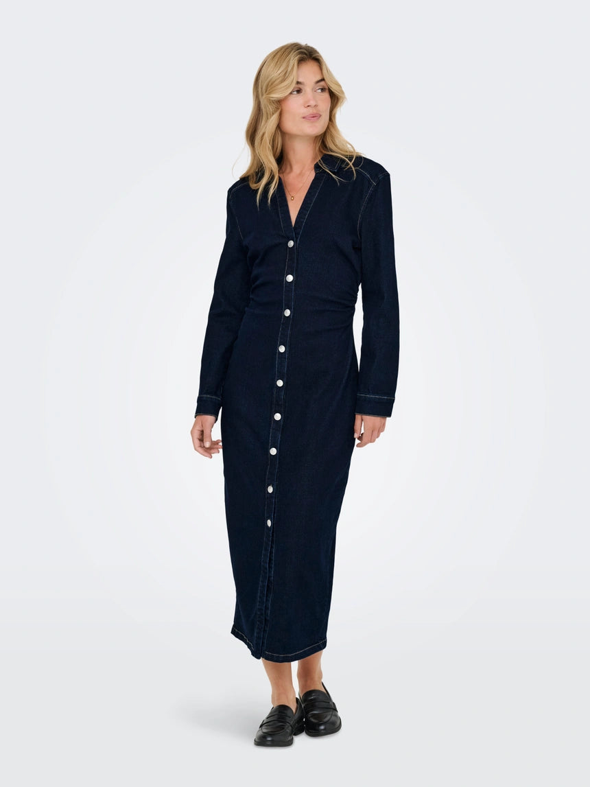 ONLY CAITLIN LS DENIM DRESS