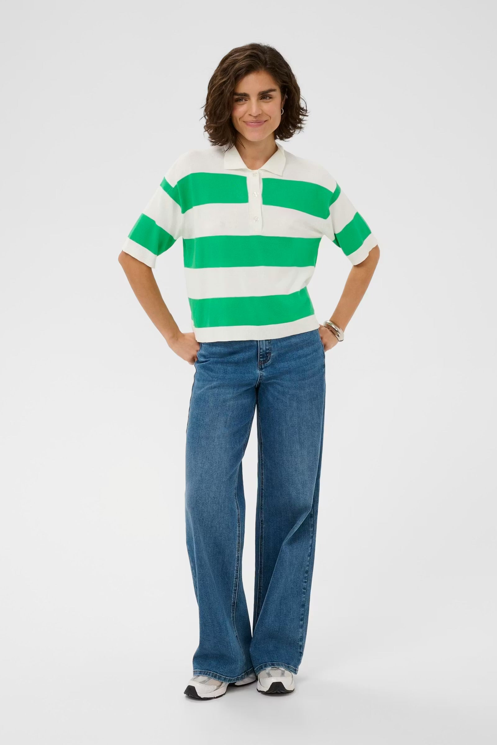 KAFFE LIZZA POLO KNIT