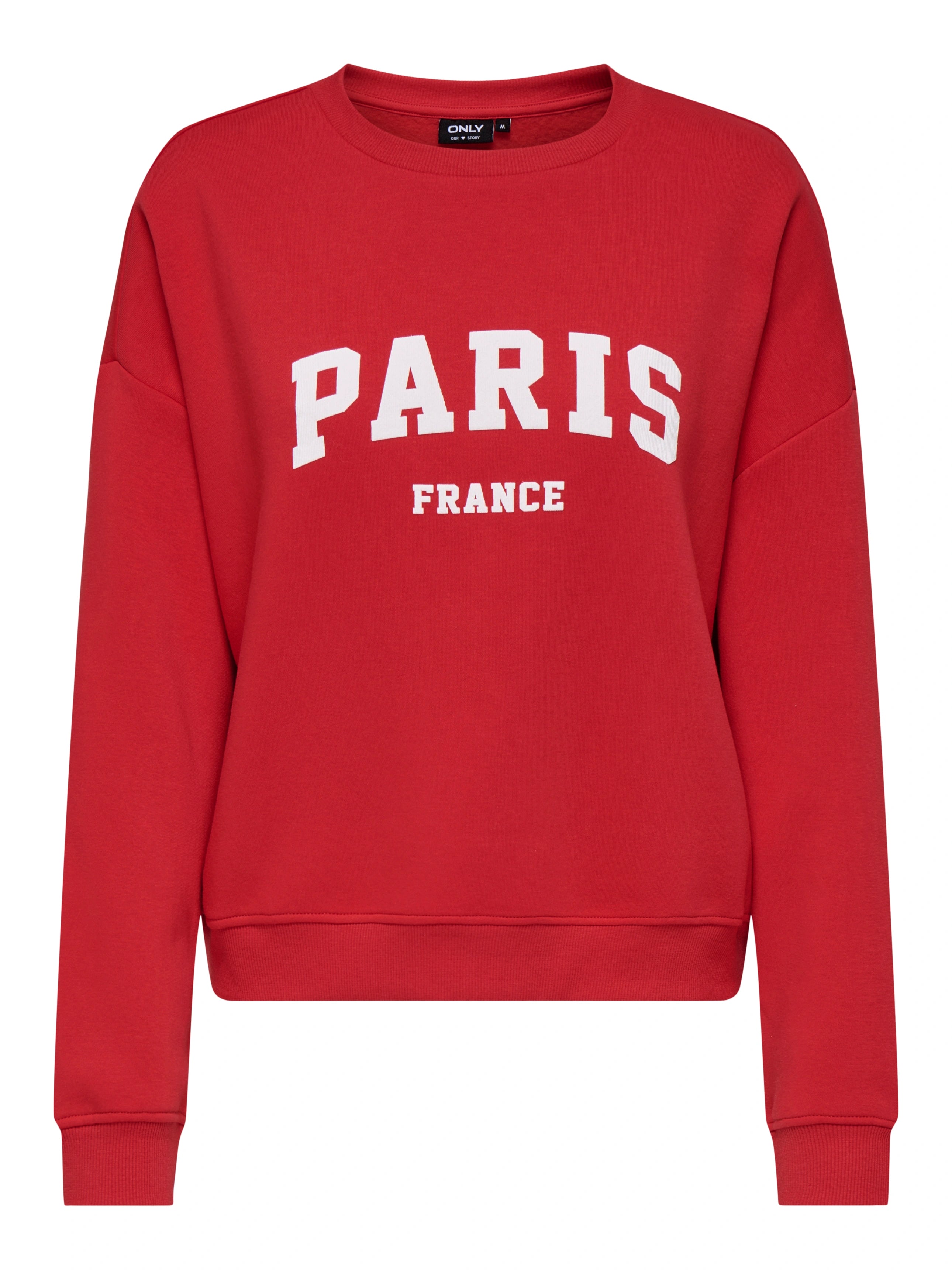 ONLY SWEAT LIFE L/S CREW O.SIZE STATE
