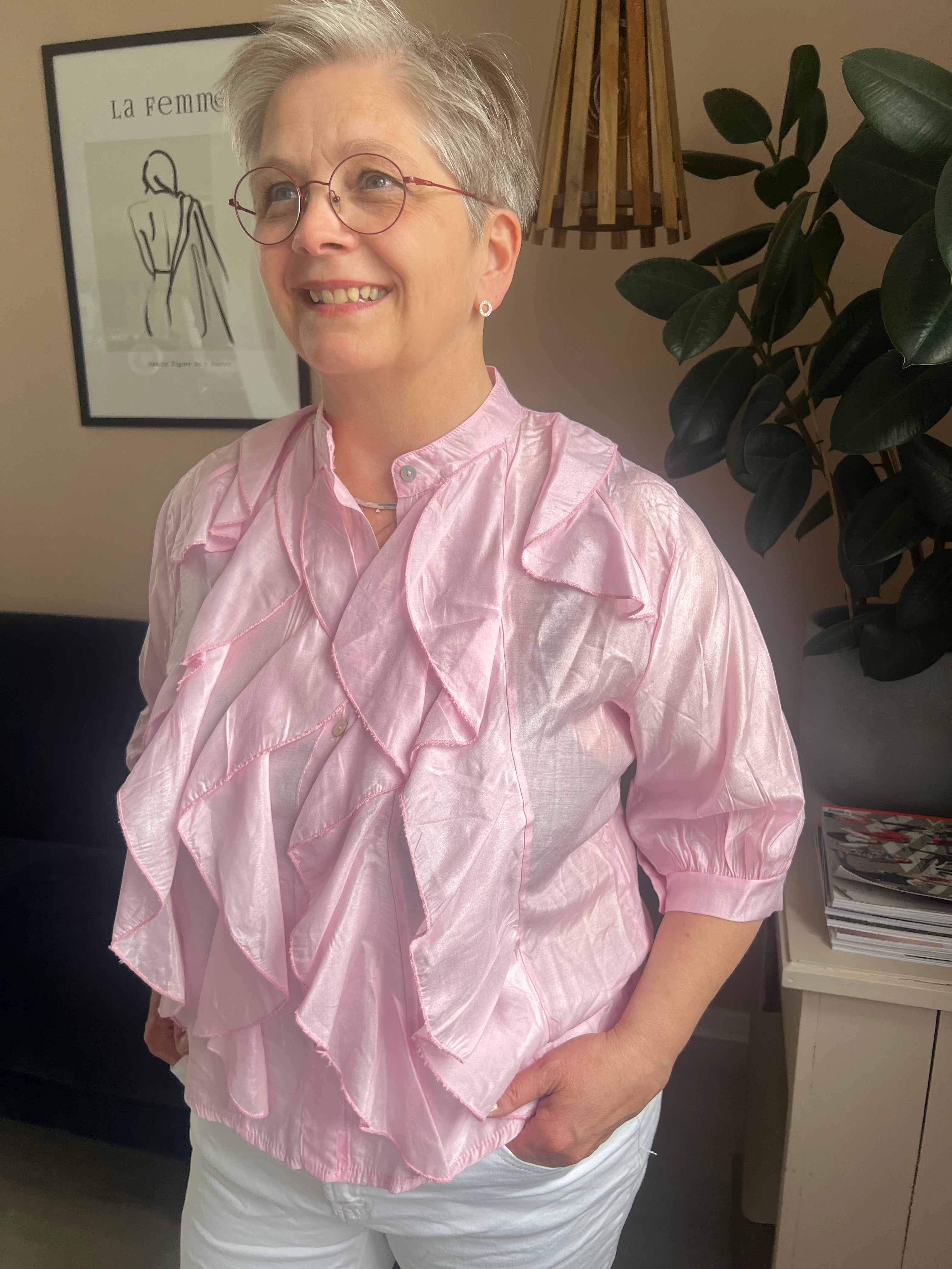 HOFFMANN 3/4 SILK SHIRT