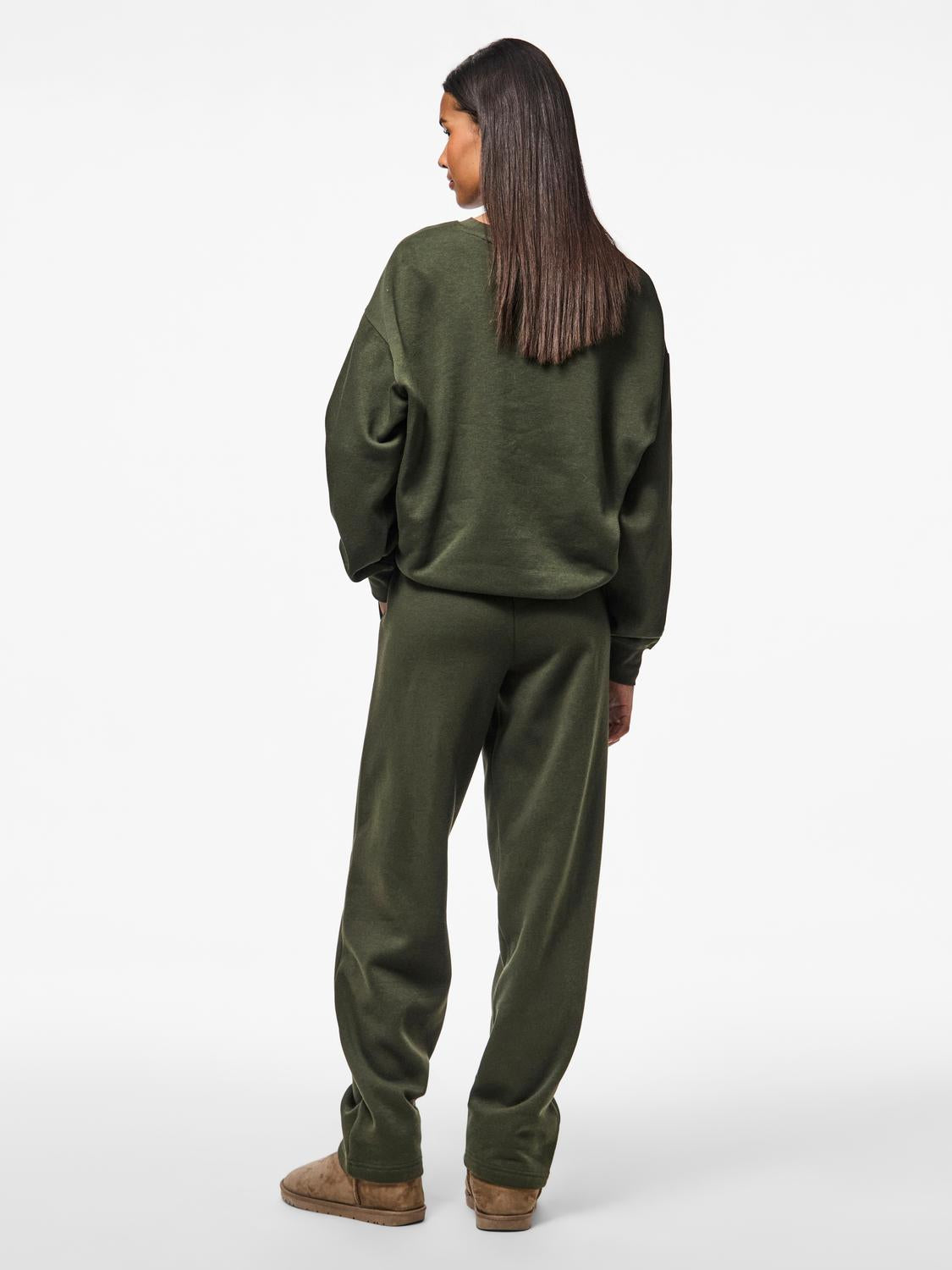 PIECES CHILLI HW STRAIGHT SWEAT PANTS