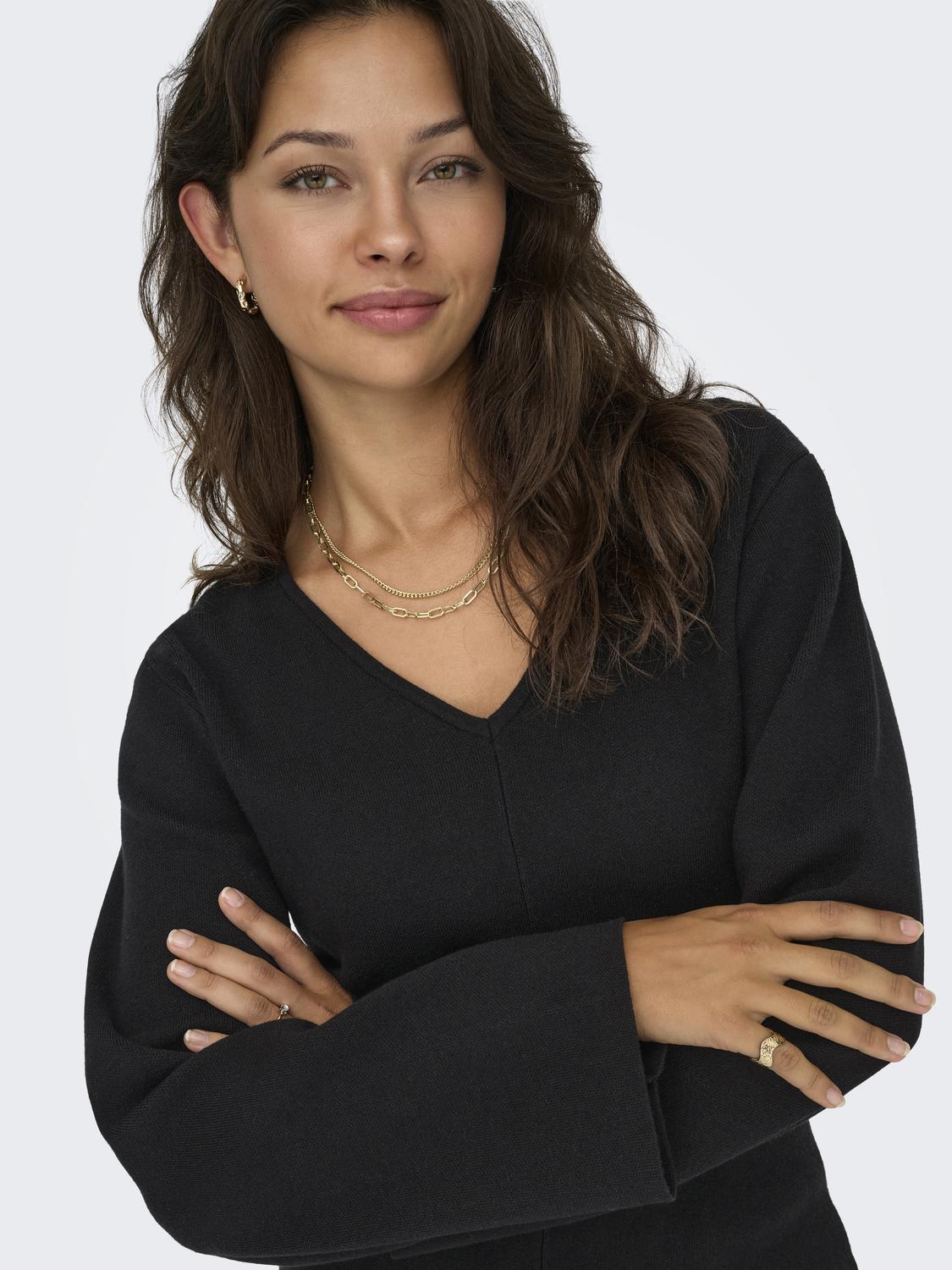 ONLY VIOLA LS FIT V-NECK