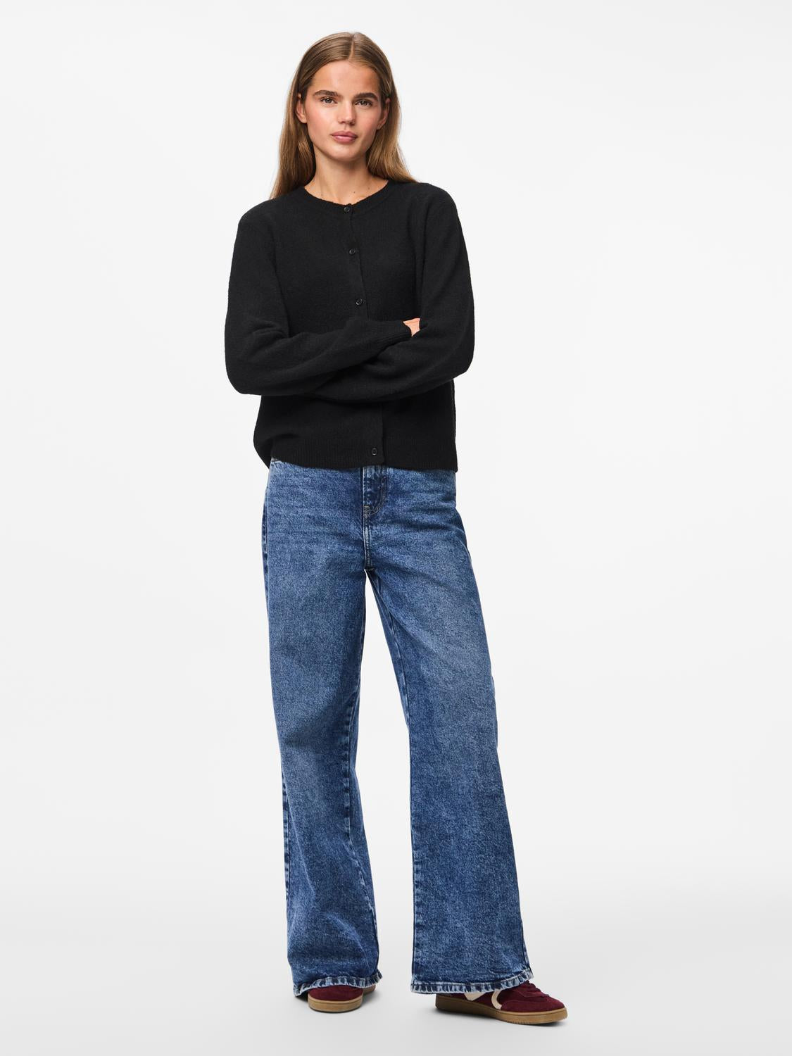 PIECES MALOU LS KNIT CARDIGAN