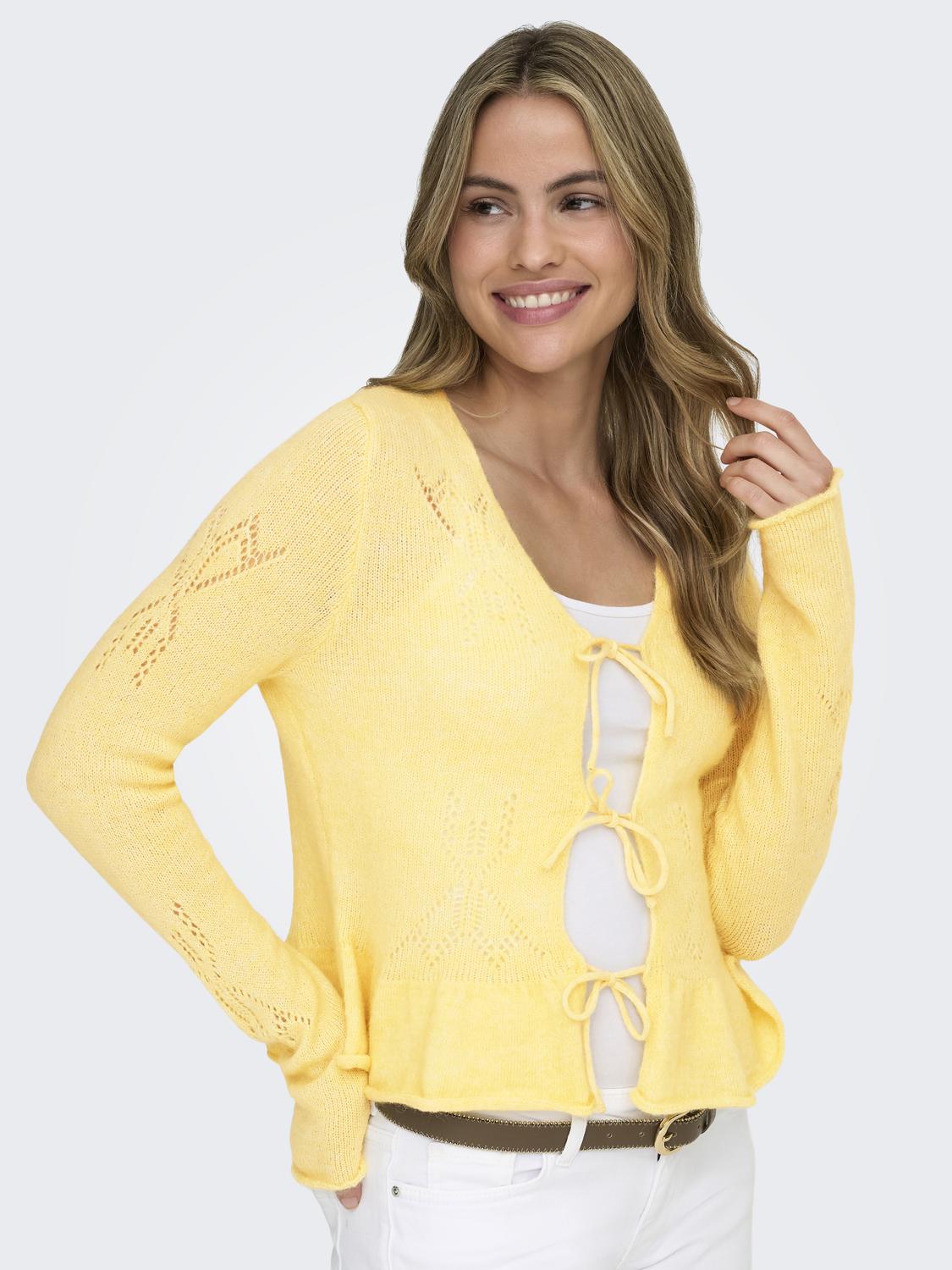 ONLY HELGA LIFE LS STRING CARDIGAN