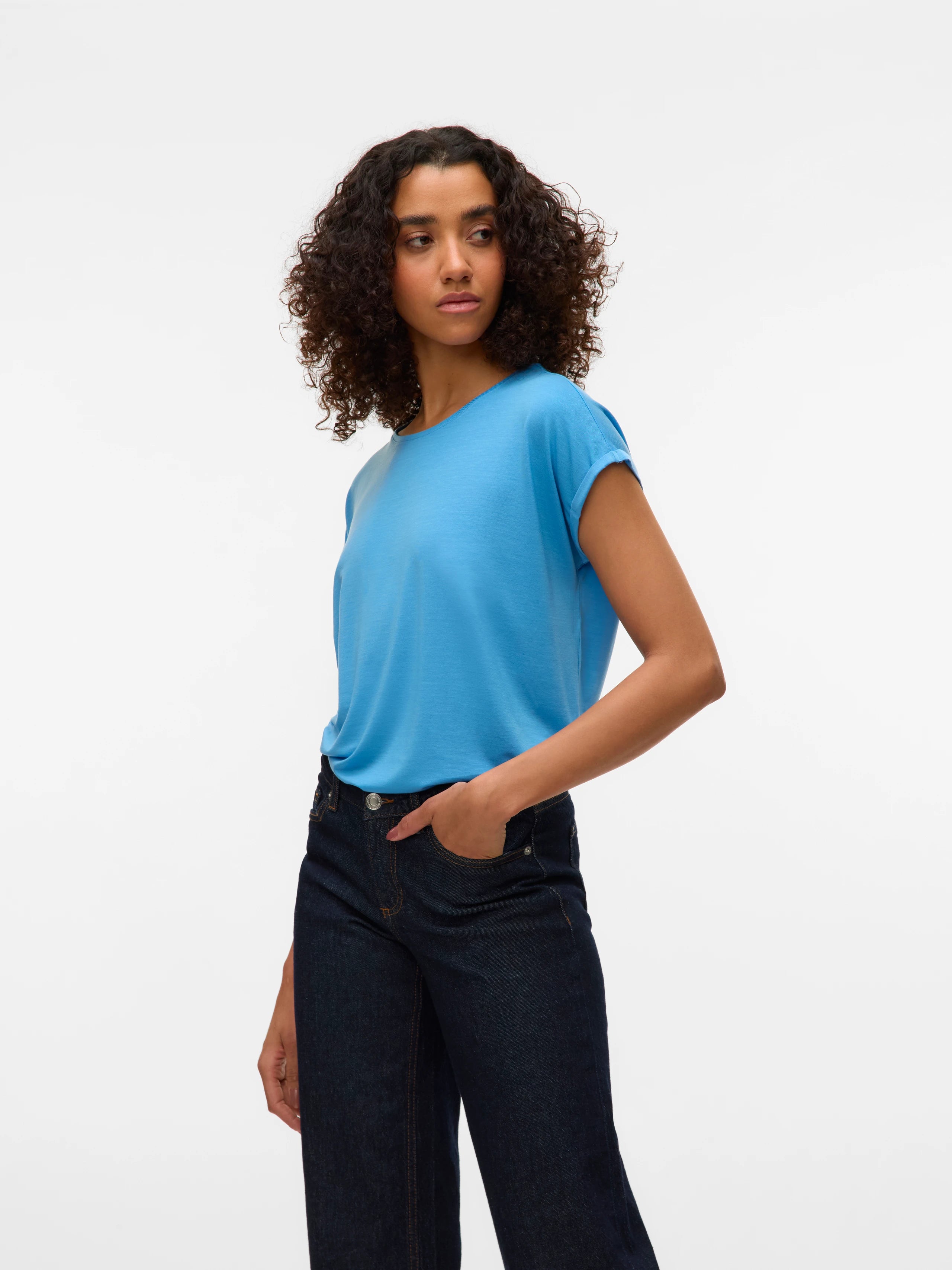 VERO MODA AVA PLAIN SS TOP