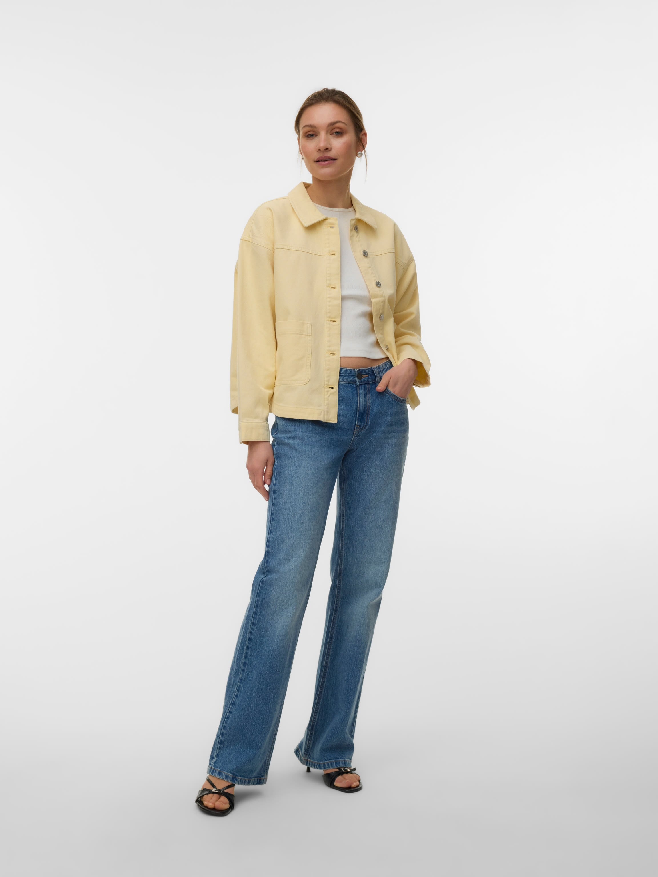 VERO MODA JAMIE LS DENIM SHACKET