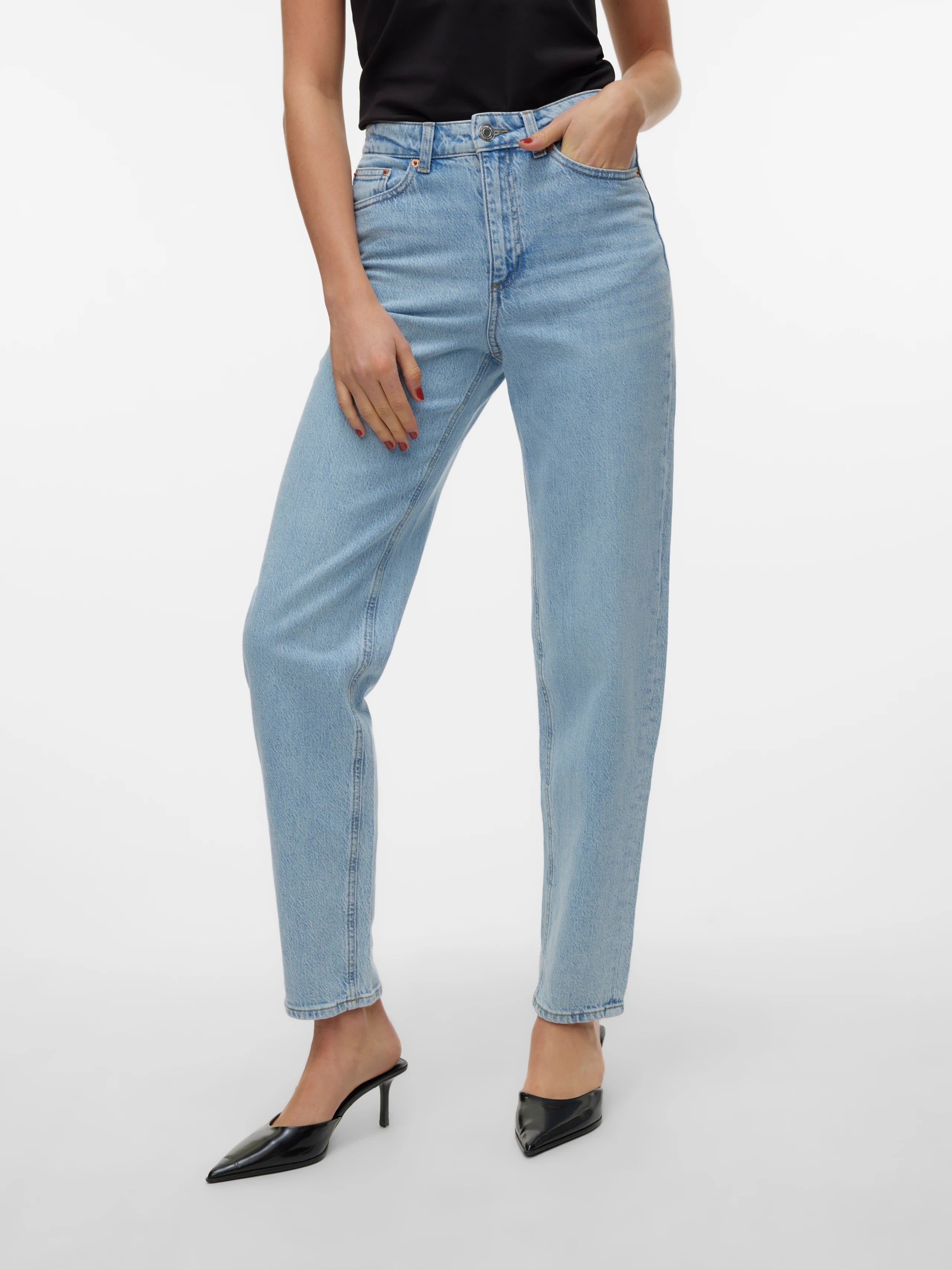 VERO MODA TESSA HR MOM JEANS
