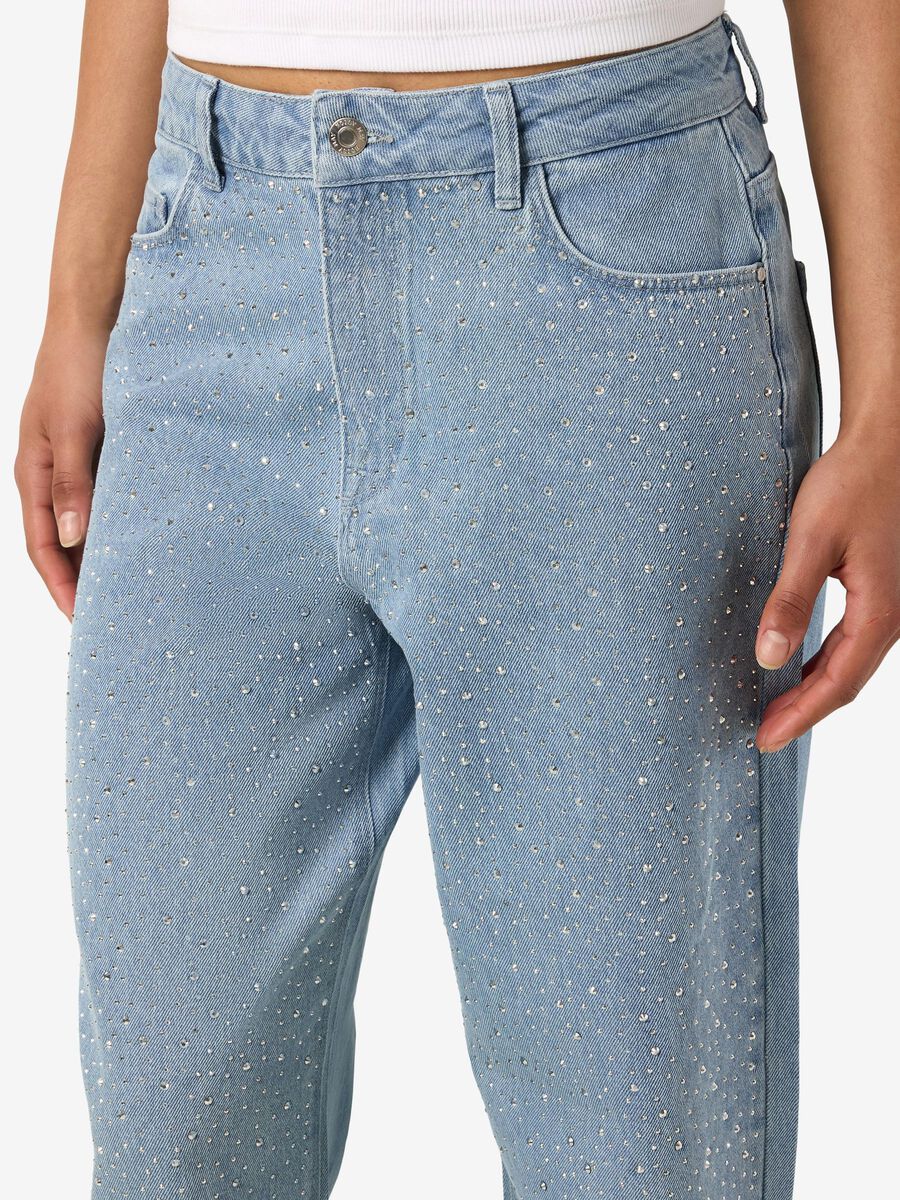 NOISY MAY JANNEL HW LOOSE JEANS