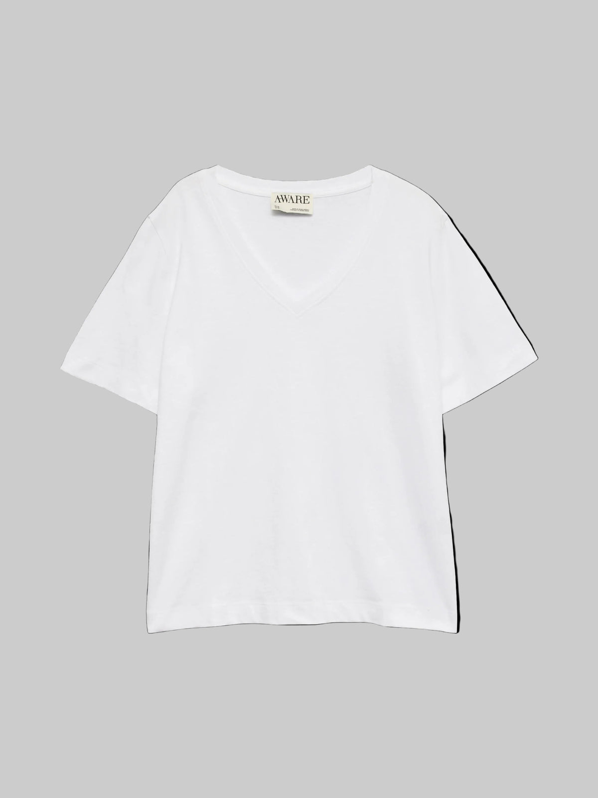 AWARE CORDELIA SS V-NECK T-SHIRT