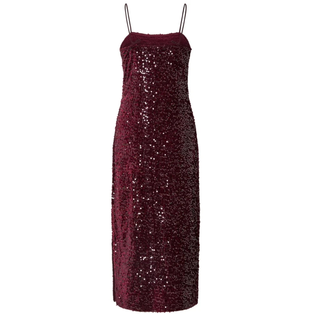 PIECES KAM SL ANKLE SLIP DRESS