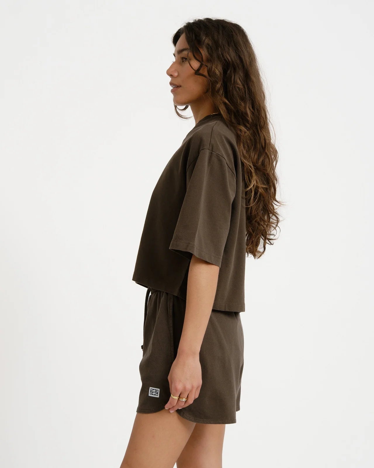 NOISY MAY ALANI BOXY CROPPED TOP