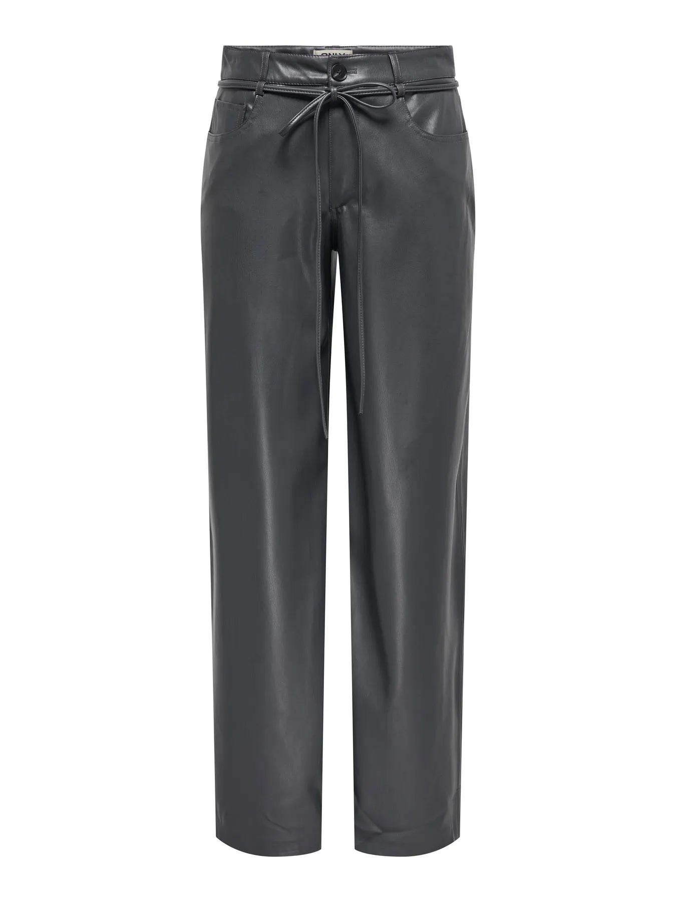 ONLY GIANNA-STORY MW FAUX LEATHER PANT