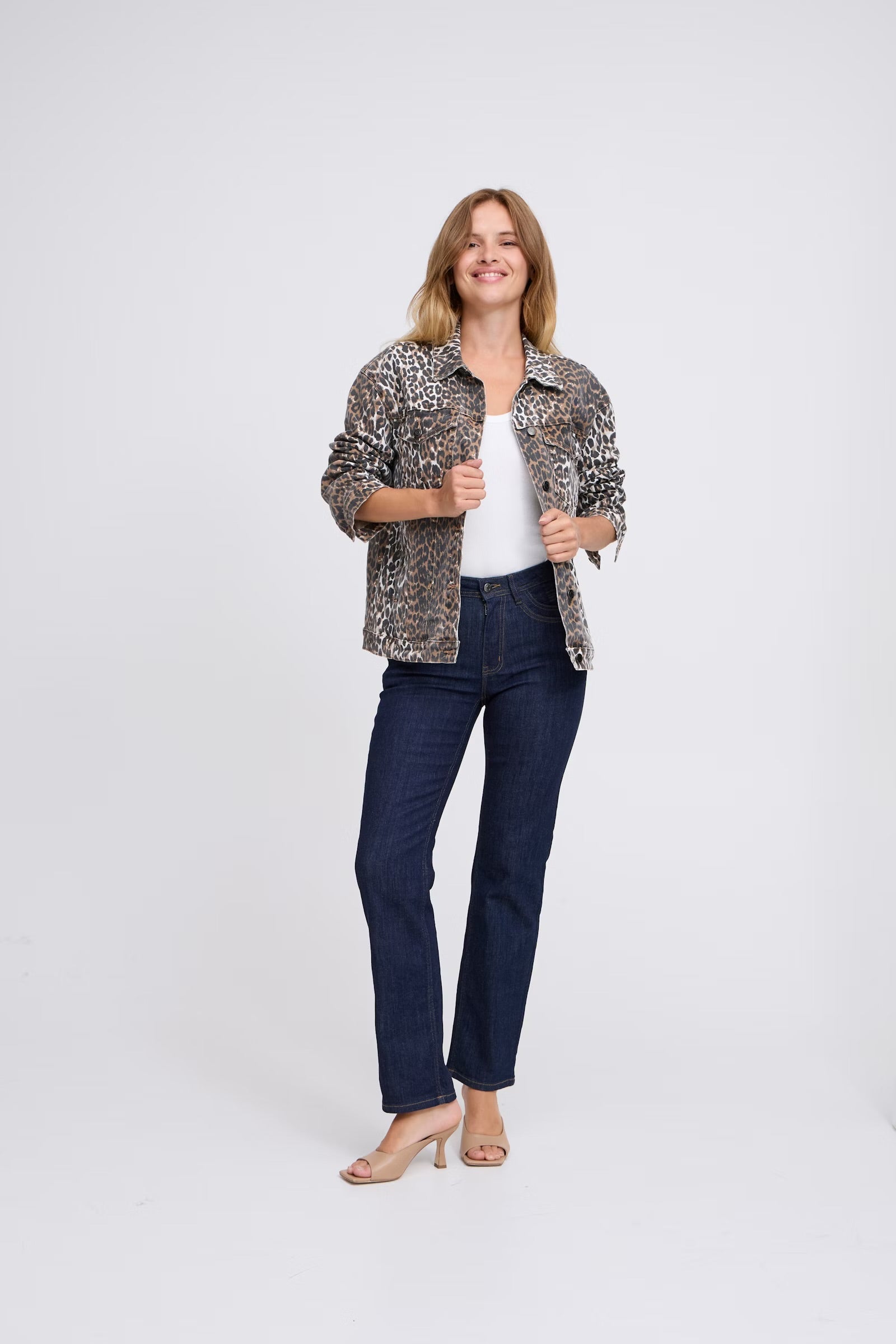 PULZ JEANS KATJA HW JEANS STRAIGHT LEG