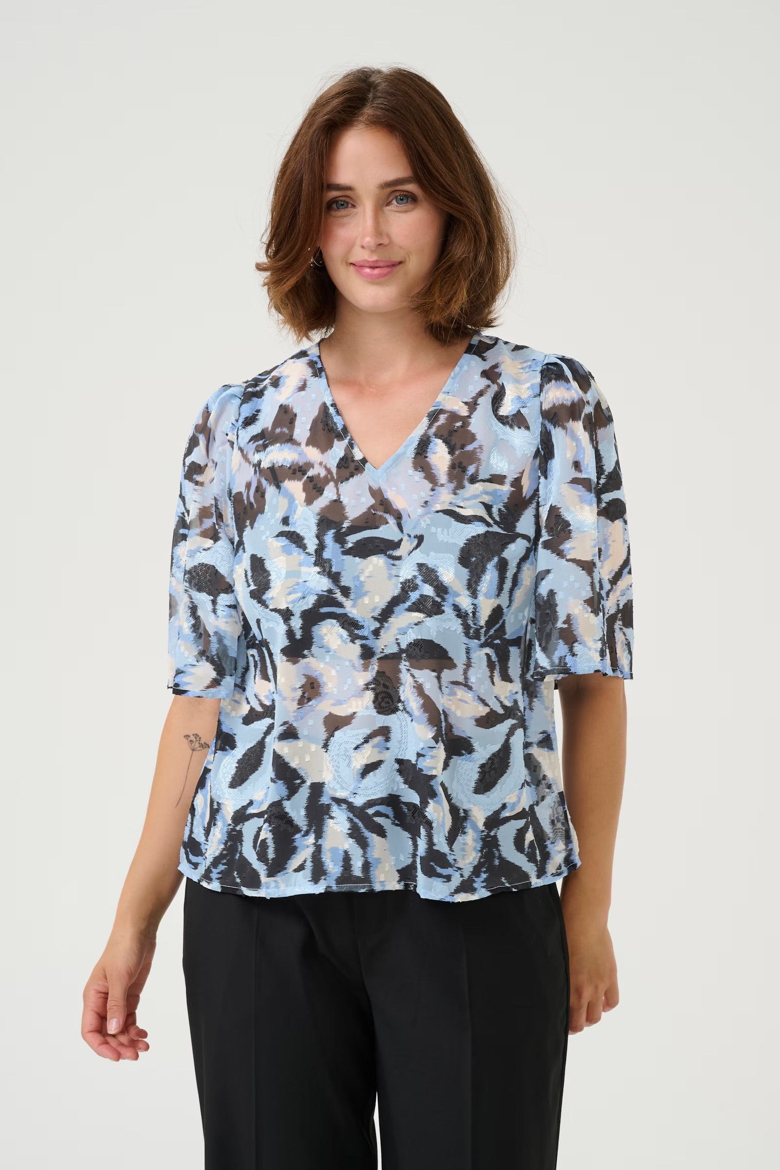 KAFFE ELINA BLOUSE