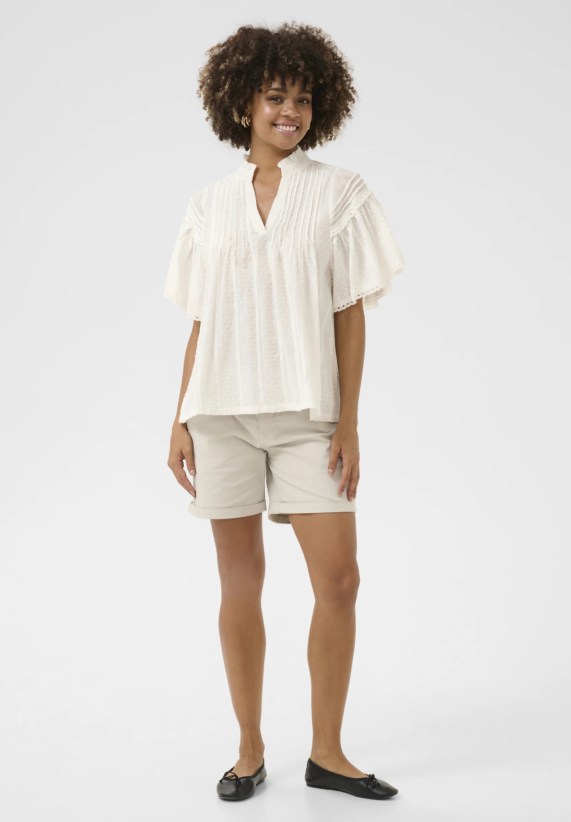 CULTURE AMILLA SS BLOUSE