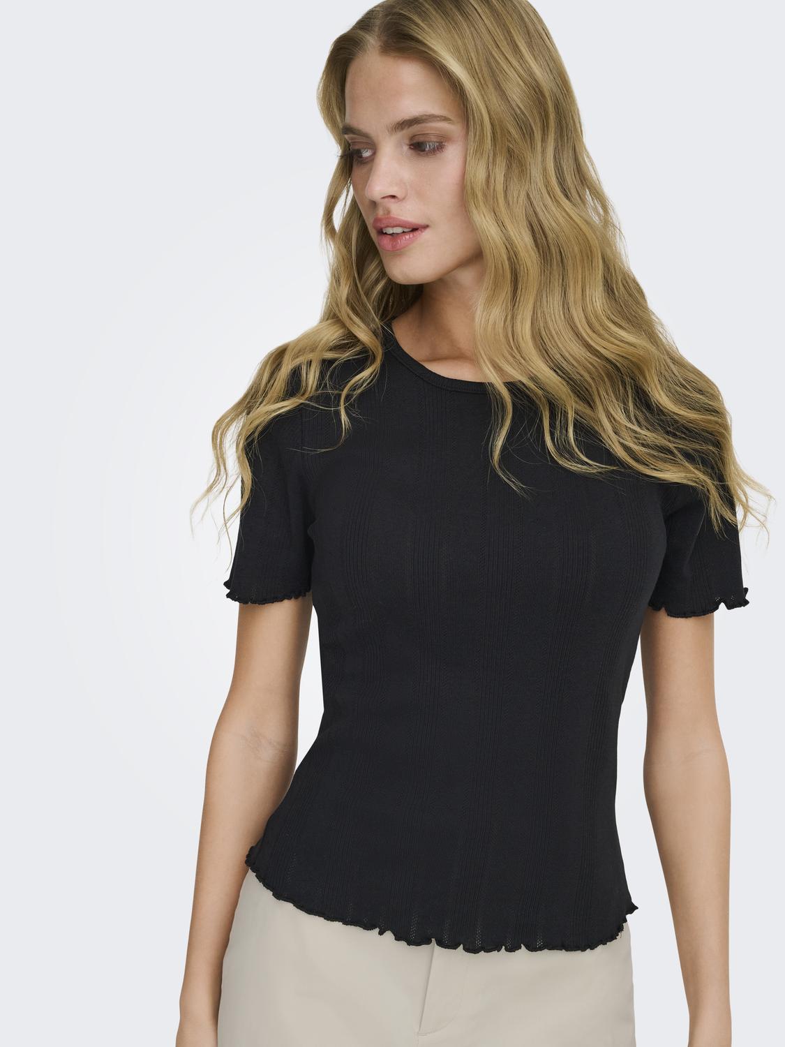 ONLY TENNA O-NECK S/S TOP