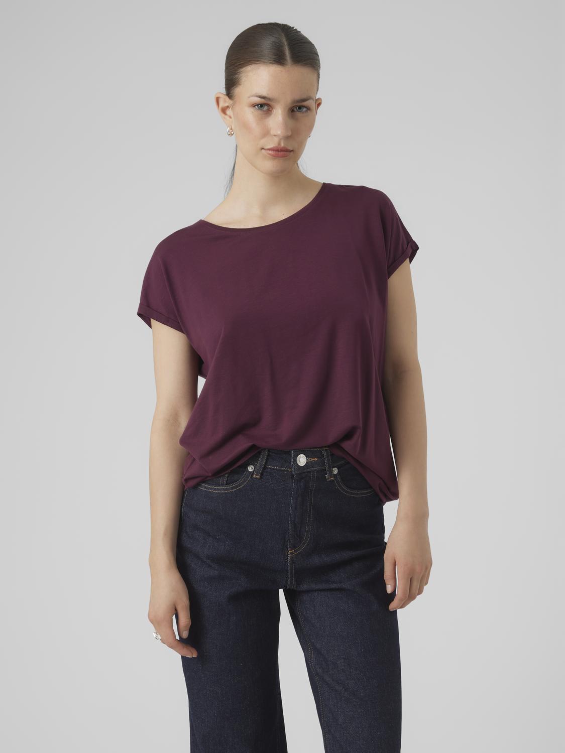 VERO MODA AVA PLAIN SS TOP JRS NOOS