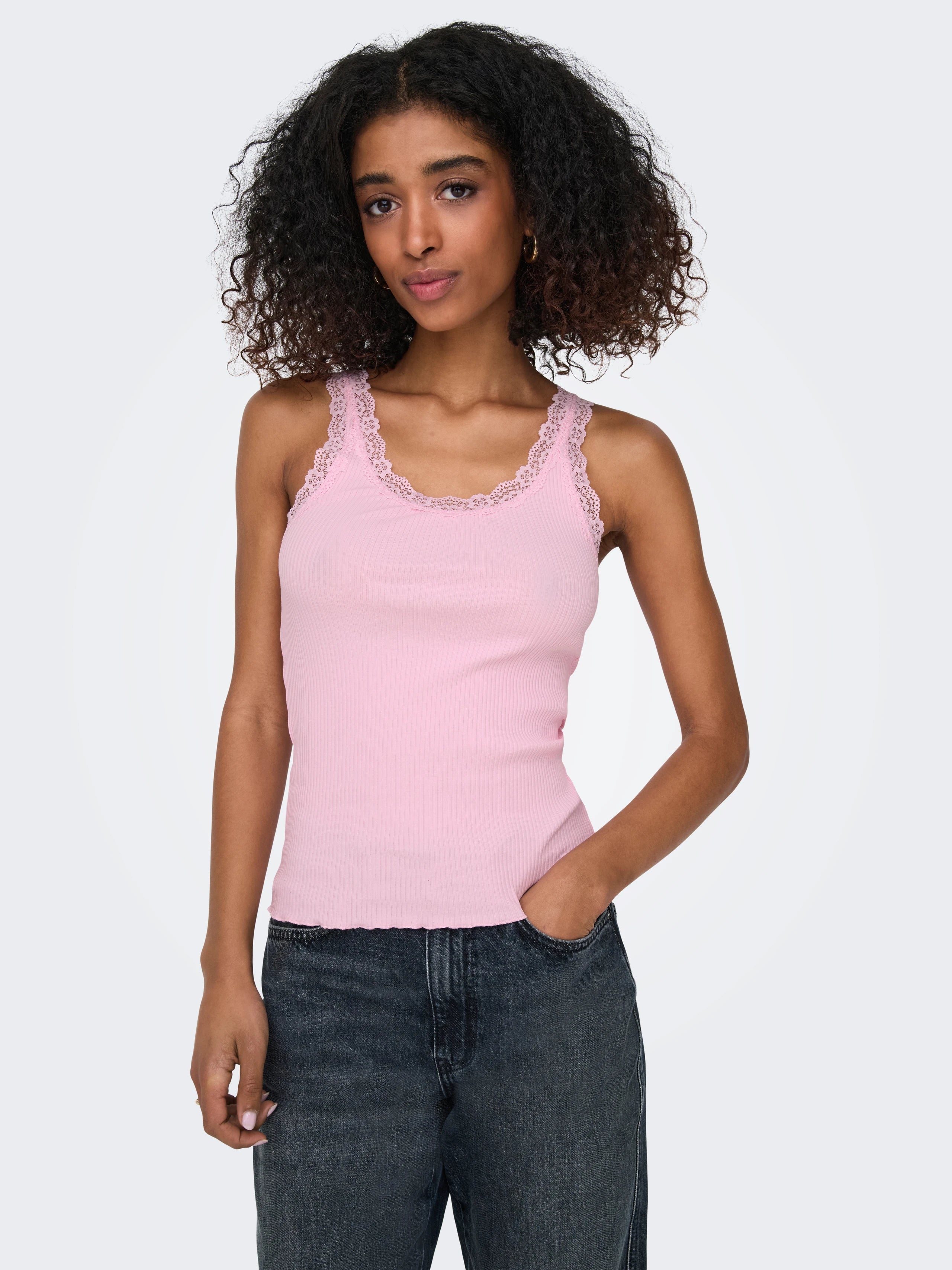 ONLY SARA SHARAI LACE TANK TOP