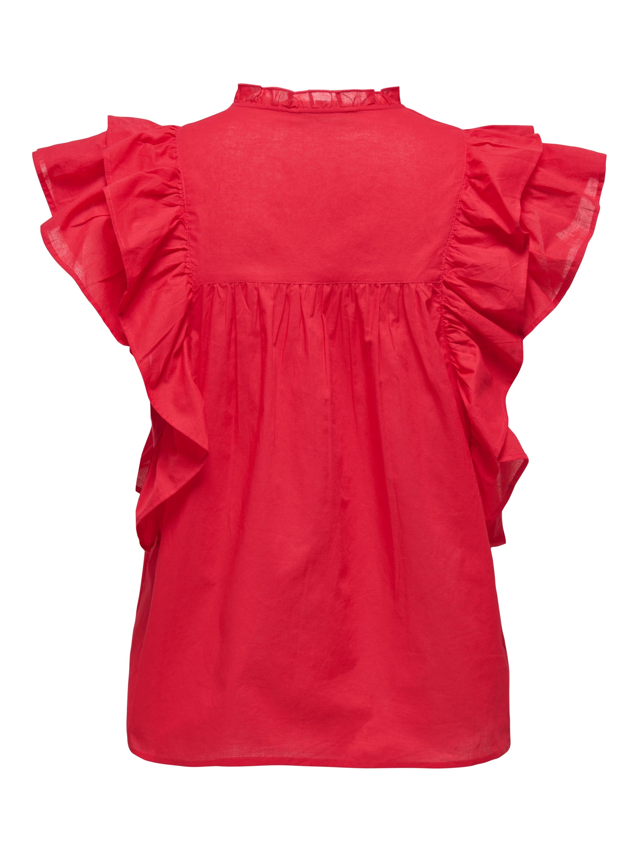 ONLY SUNNY LIFE CAPSL FRILL TOP