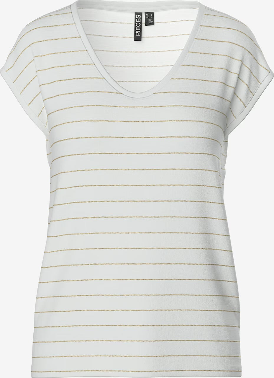 PIECES BILLO TEE LUREX STRIPES
