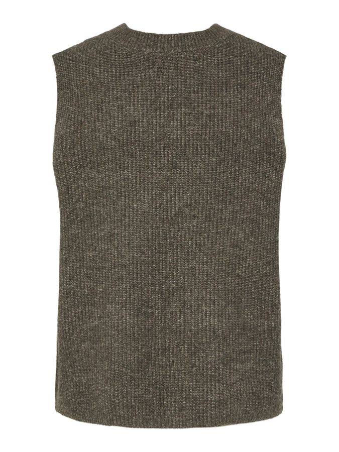PIECES SILLY SL REV TIE VEST KNIT