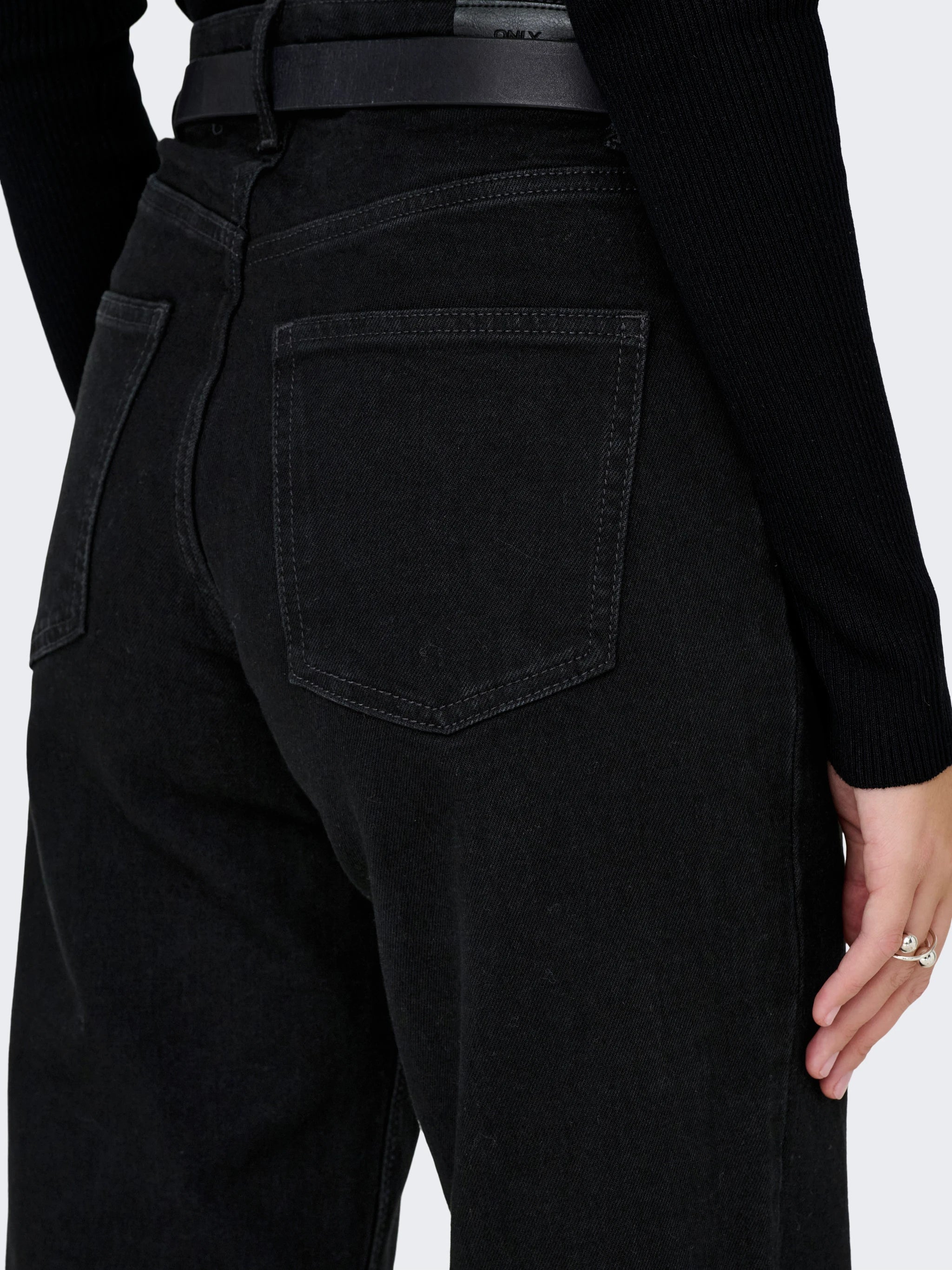 ONLY JUICY HW WIDE LEG DNM