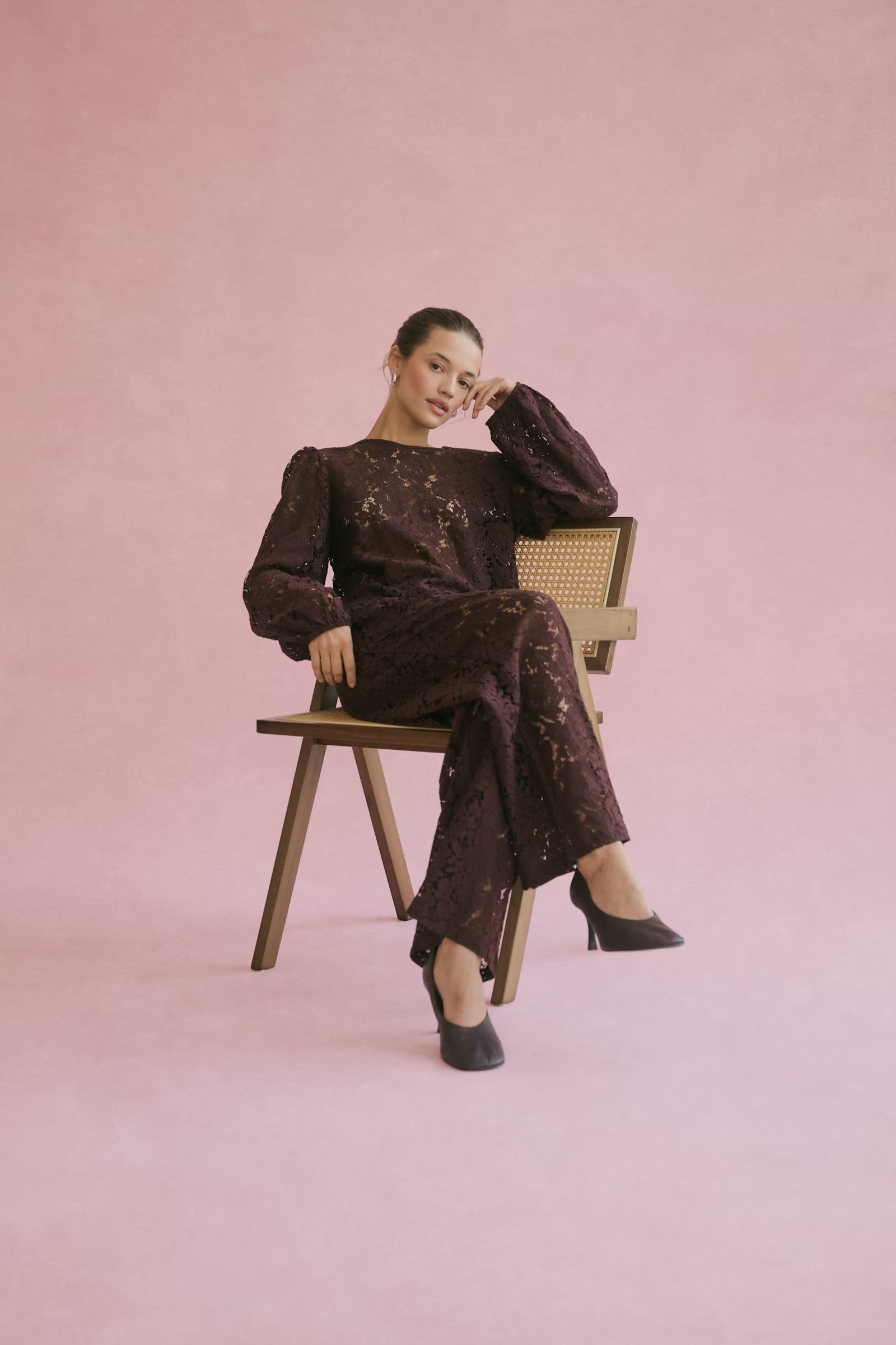 KAFFE NOMI LACE BLOUSE