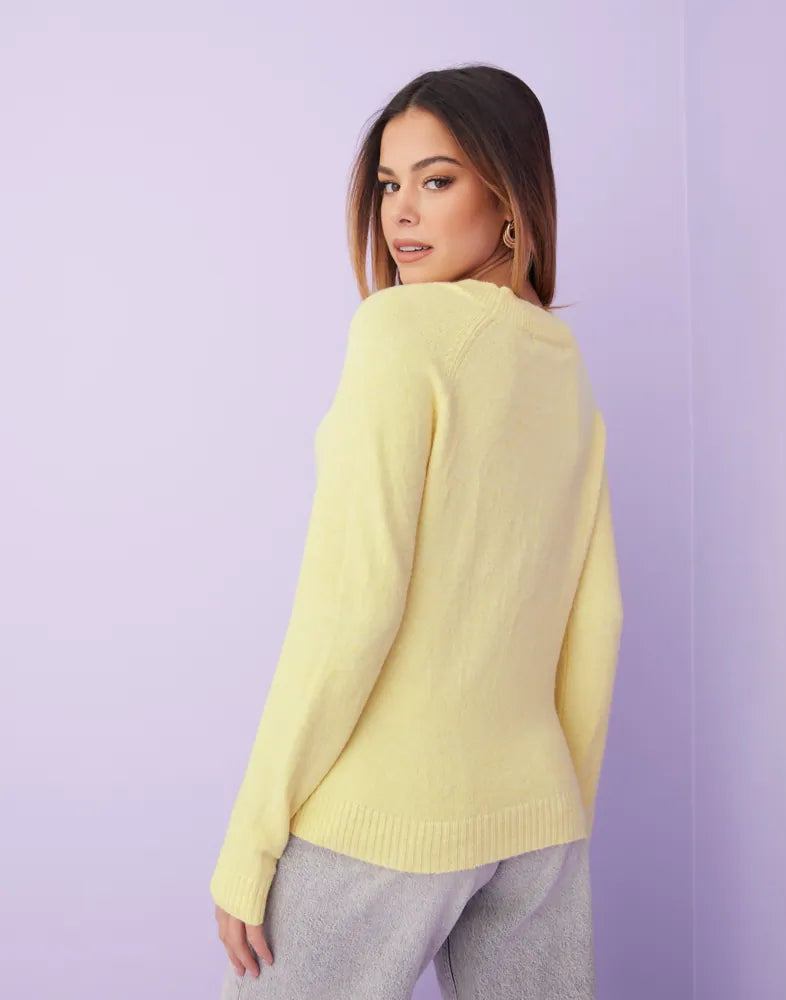 VERO MODA DOFFY LS O-NECK BLOUSE