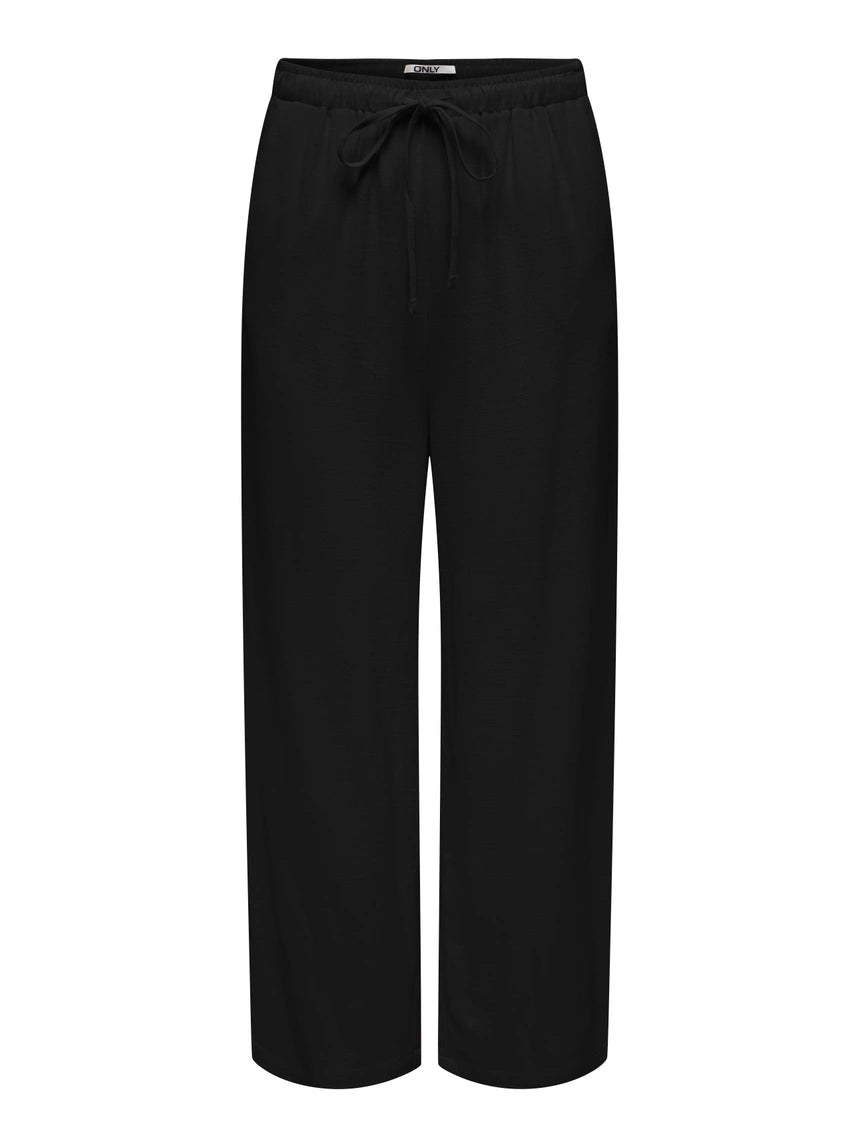 ONLY SIESTA MW PULL-UP LINEN PANT