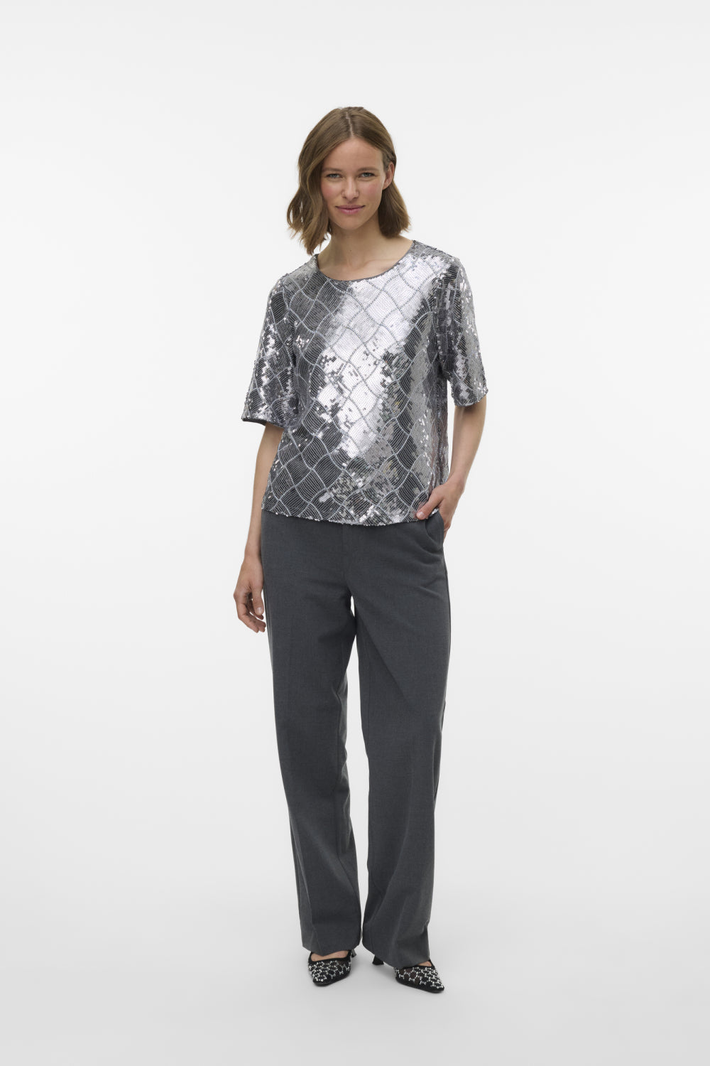 VERO MODA MILKA 2/4 TOP