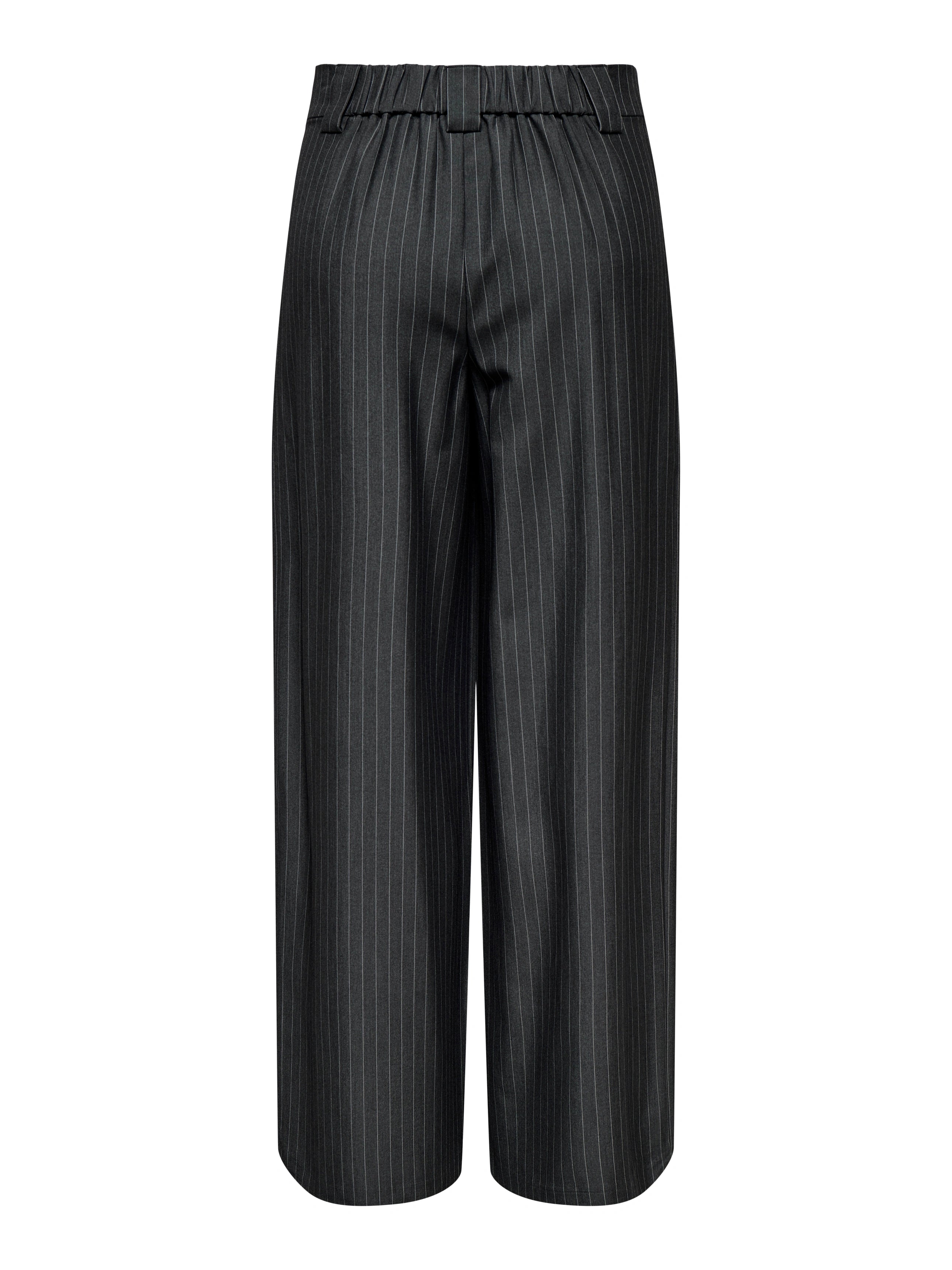 ONLY NISA LIFE MW PINSTRIPE WIDE PANT