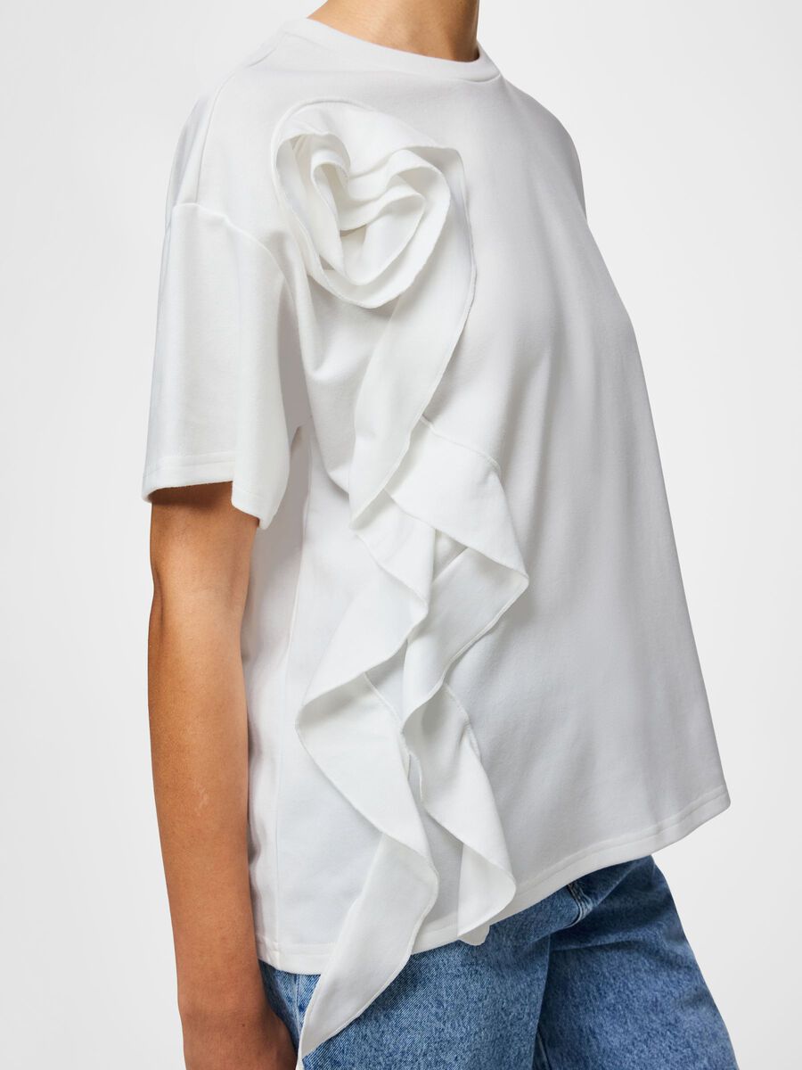 PIECES SKYLAR SS ROSE TOP