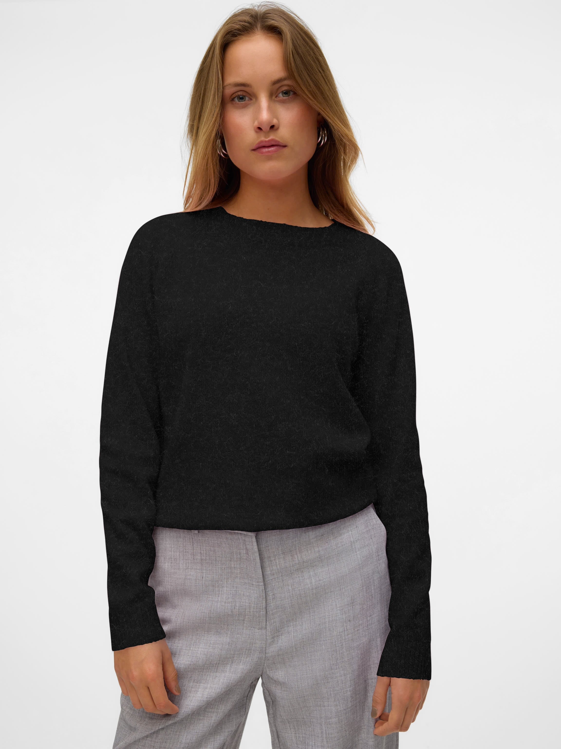 VERO MODA DOFFY LS O-NECK BLOUSE