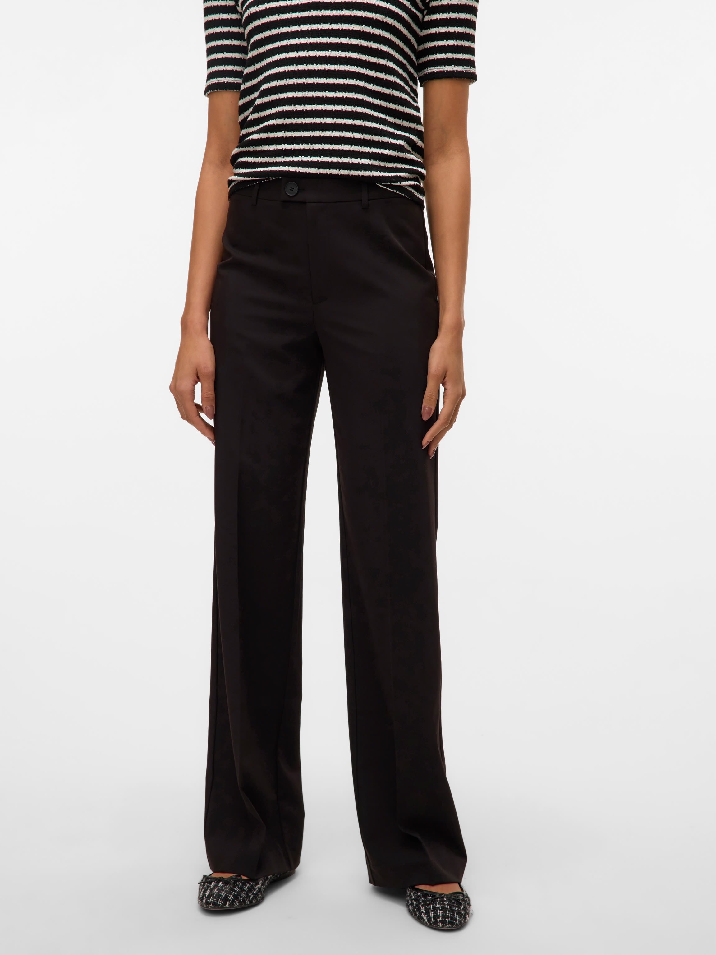 VERO MODA TEXAS MW STRAIGHT PANT