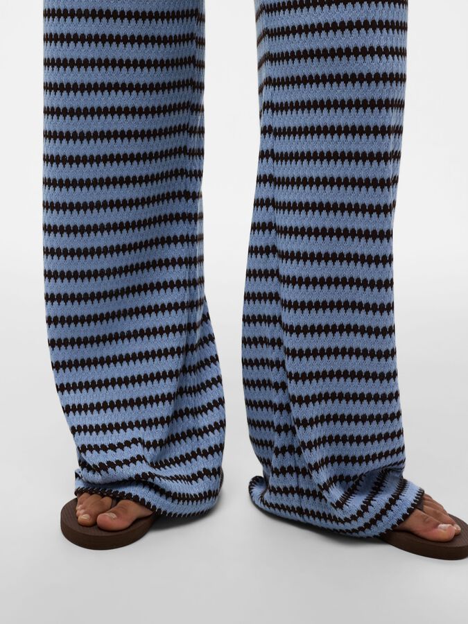 PIECES JEYA HW WIDE KNIT PANT