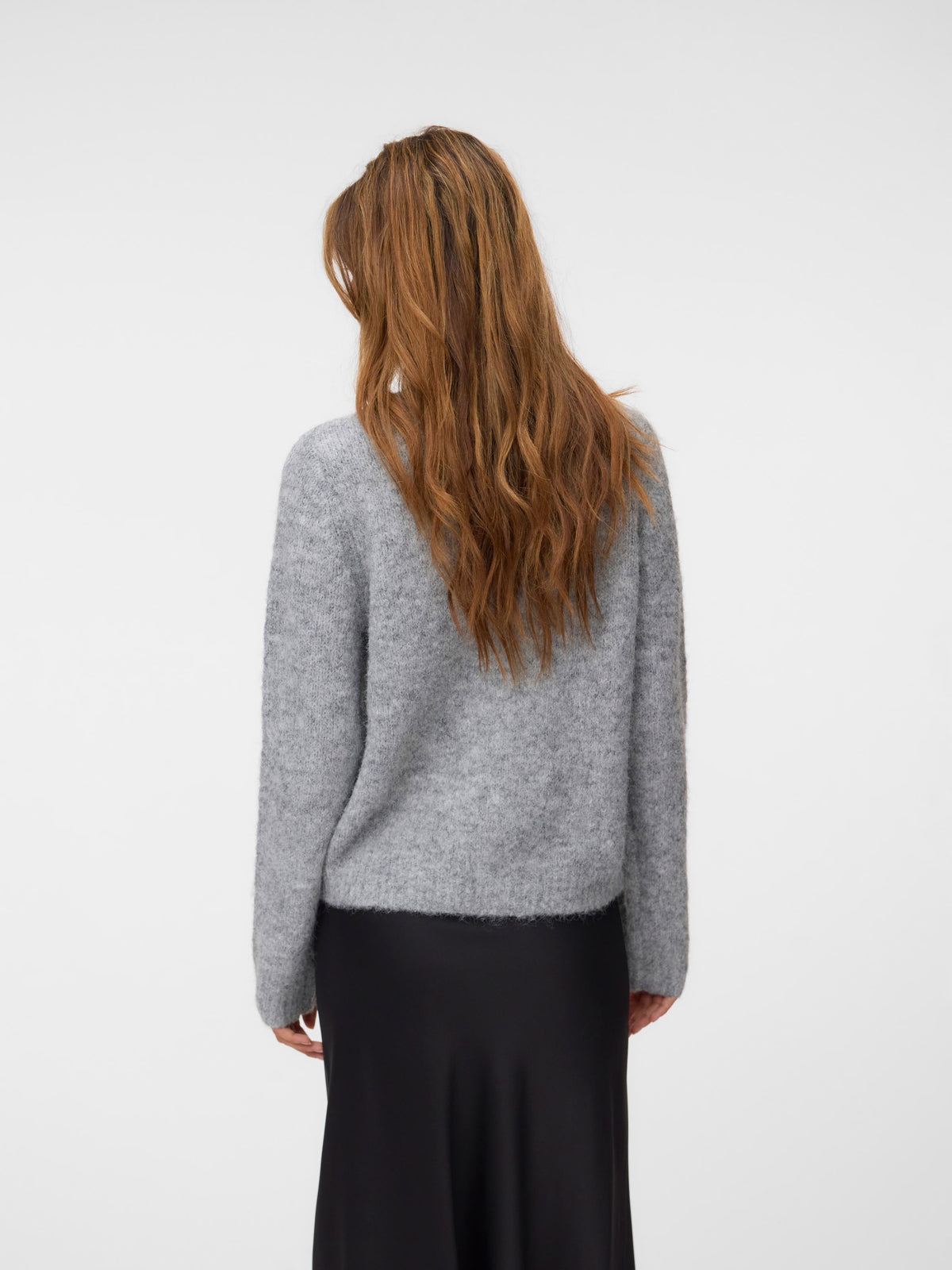 VERO MODA NOVAH LS O-NECK BUTTON CARDI GA NOOS