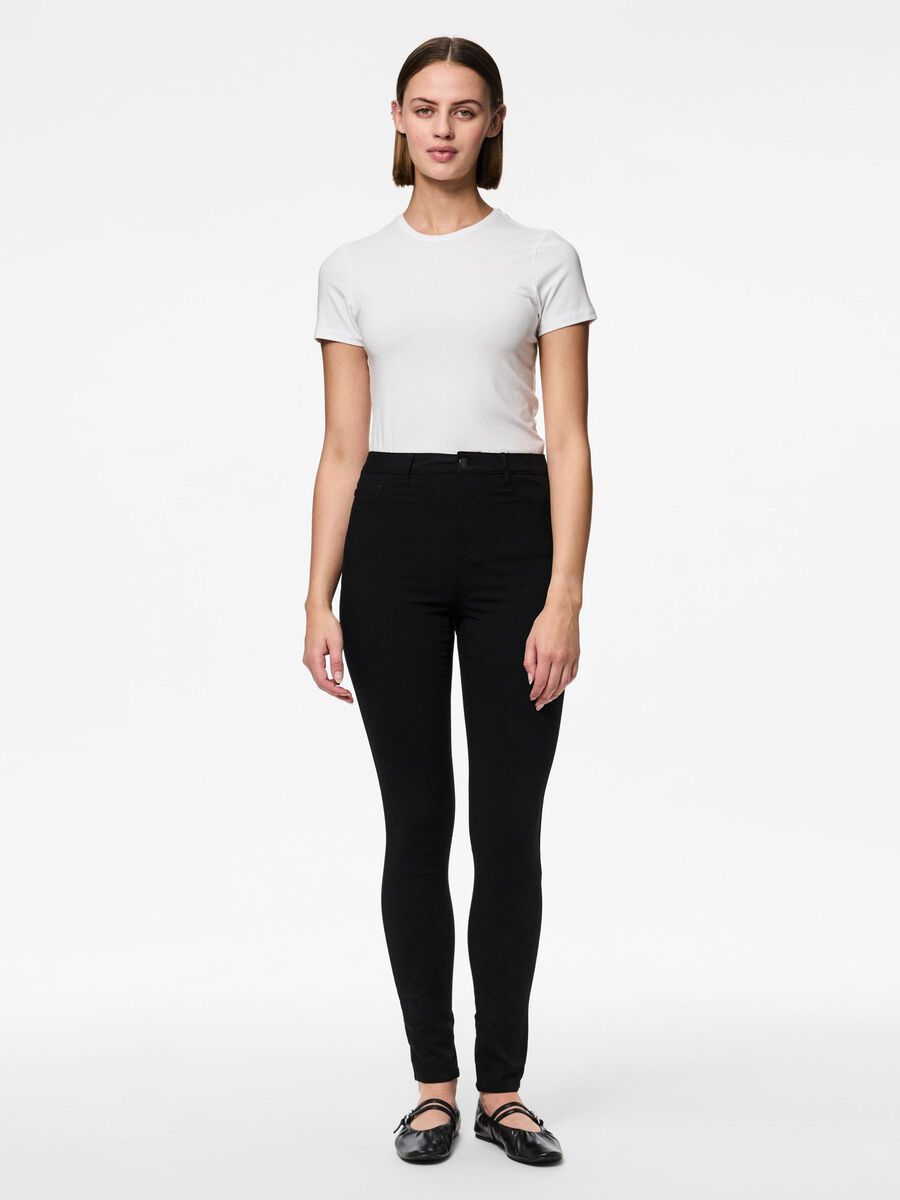 PIECES HIGHSKIN WEAR JEGGINGS