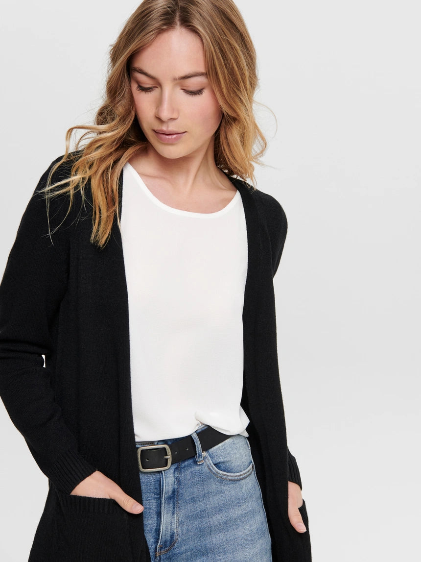 ONLY LESLEY L/S OPEN CARDIGAN KNIT