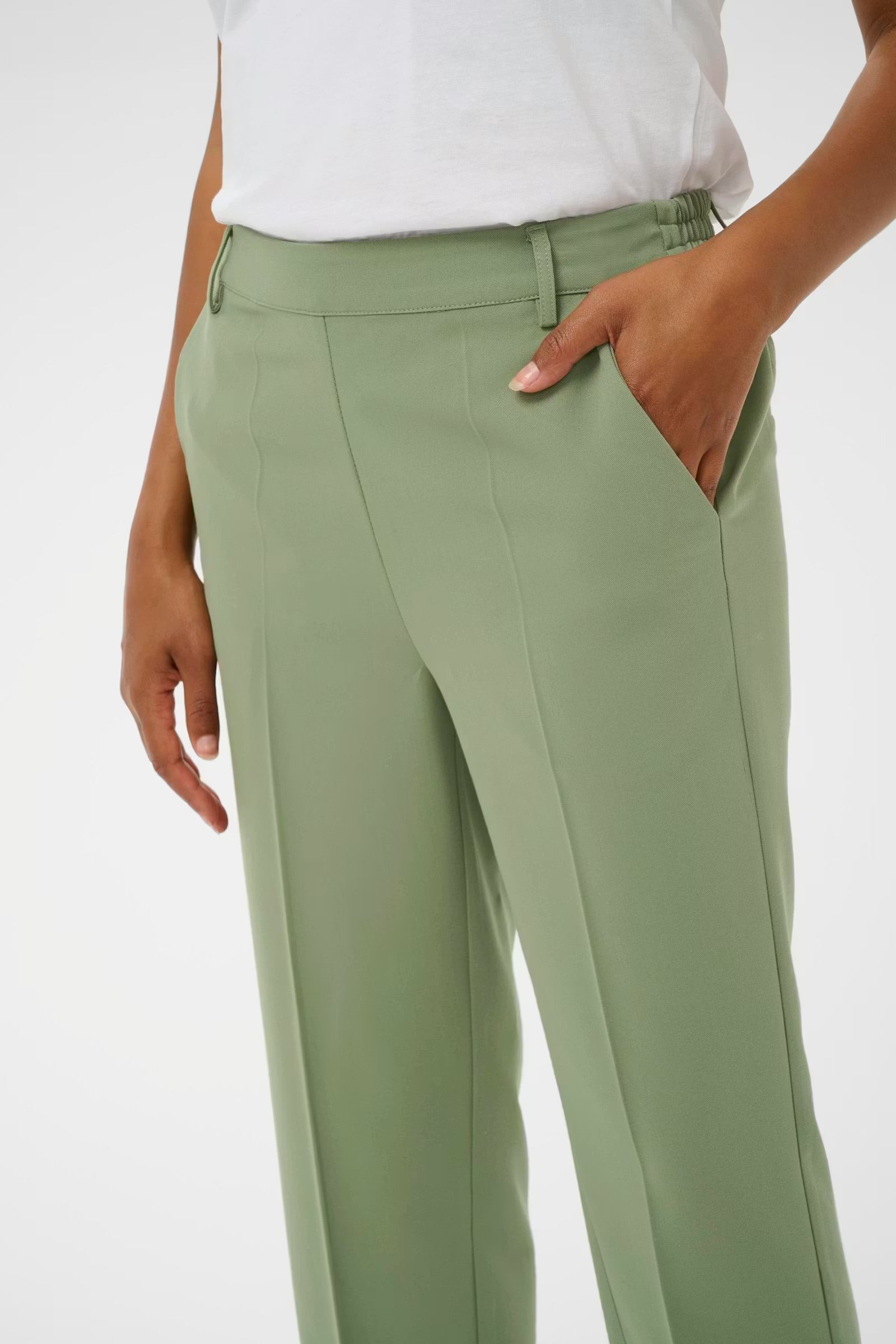 KAFFE SAKURA HW CROPPED PANTS