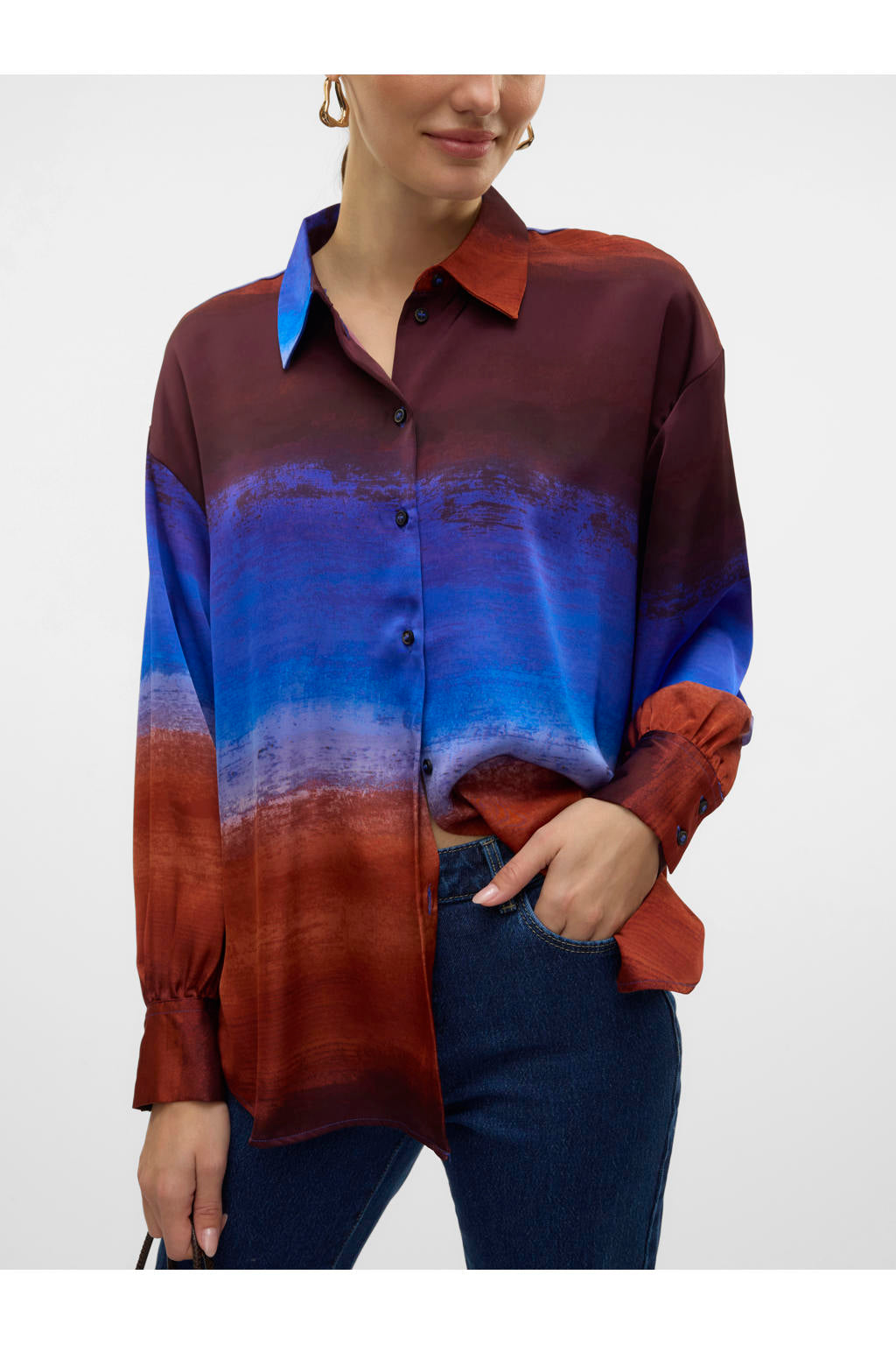 VERO MODA NAOMA LS RELAXED SHIRT