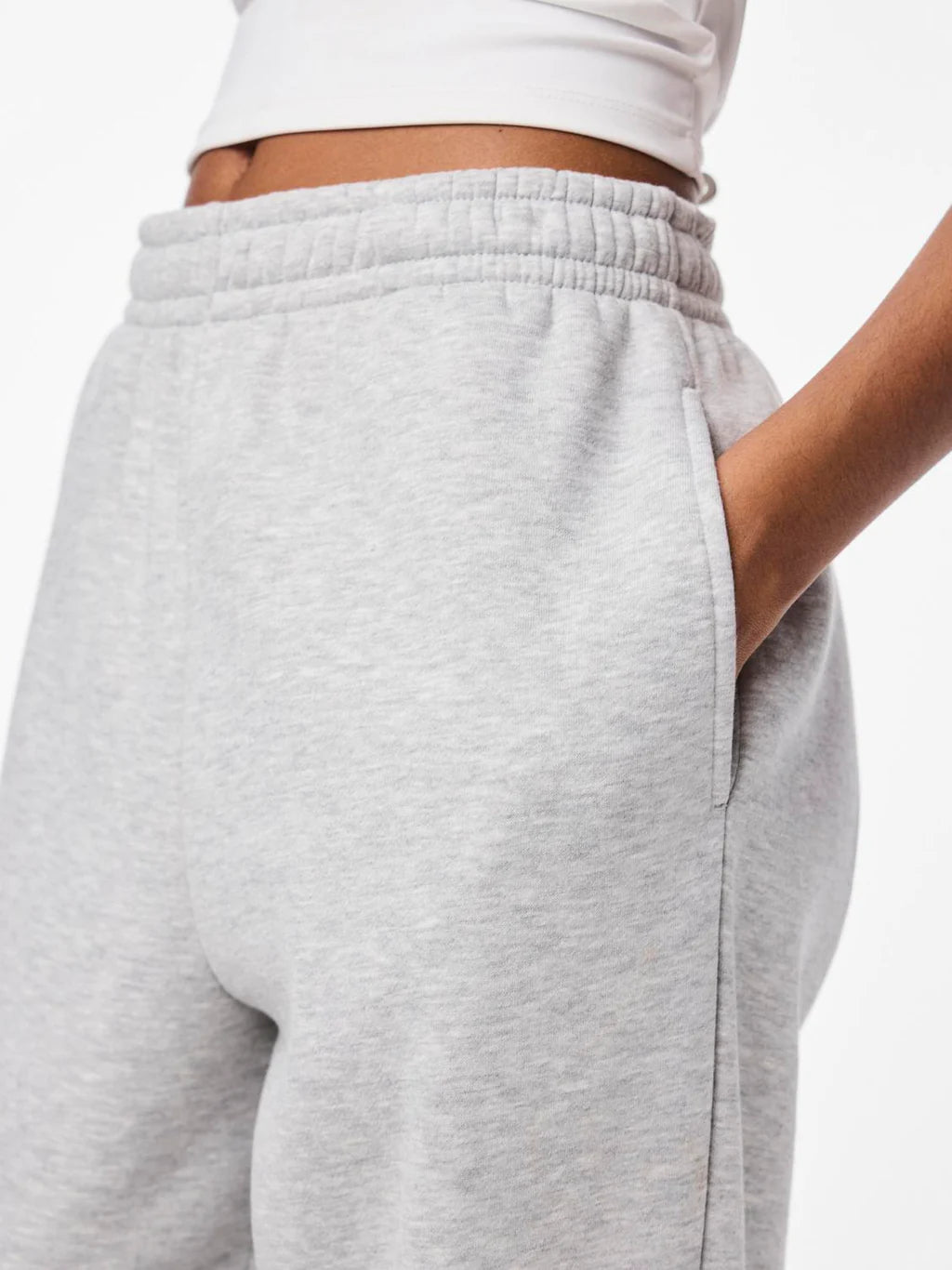 PIECES CHILLI HW STRAIGHT SWEAT PANTS