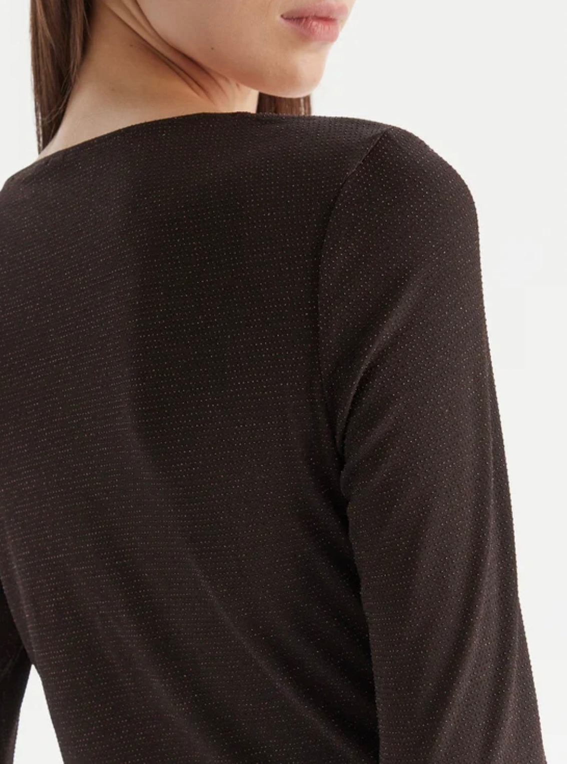 VERO MODA KANVA LS SQUARE NECK TOP