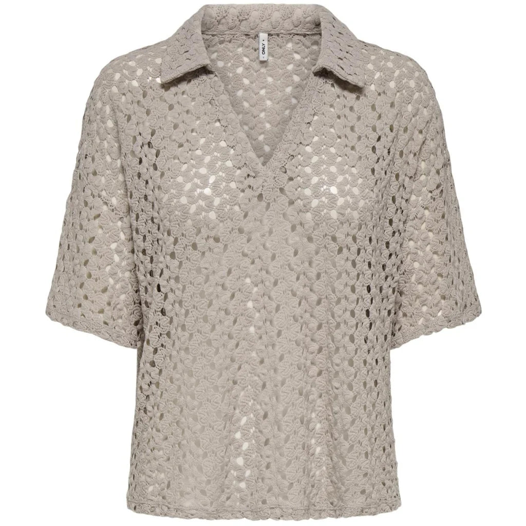 ONLY LION S/S COLLAR TOP