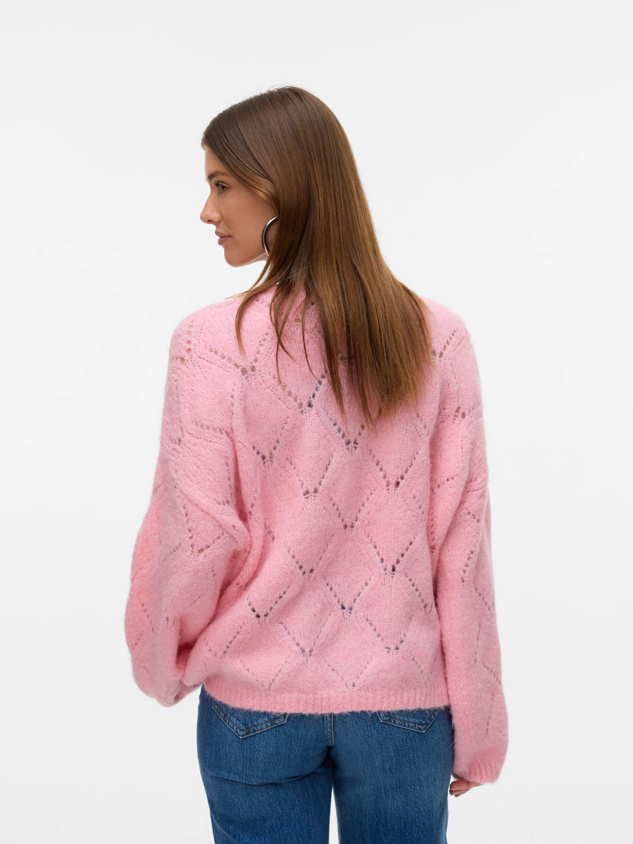 VERO MODA NOVAH LS V-NECK PULLOVER